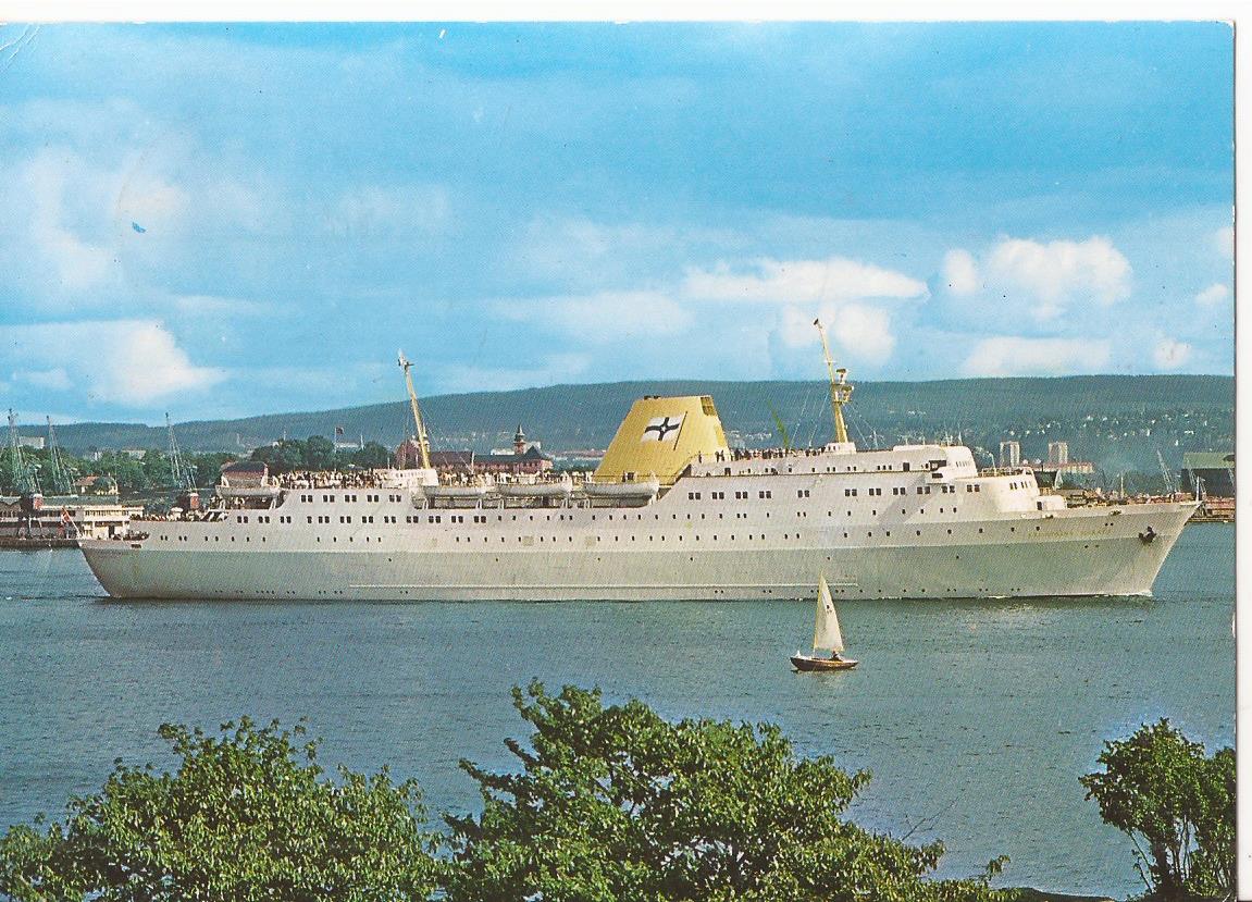 Postkort - M/S Kronprins Harald