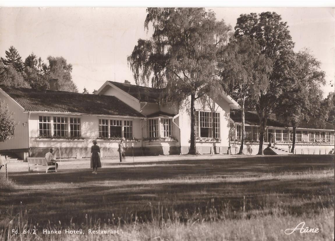 Postkort - Hankø hotell Fredrikstad