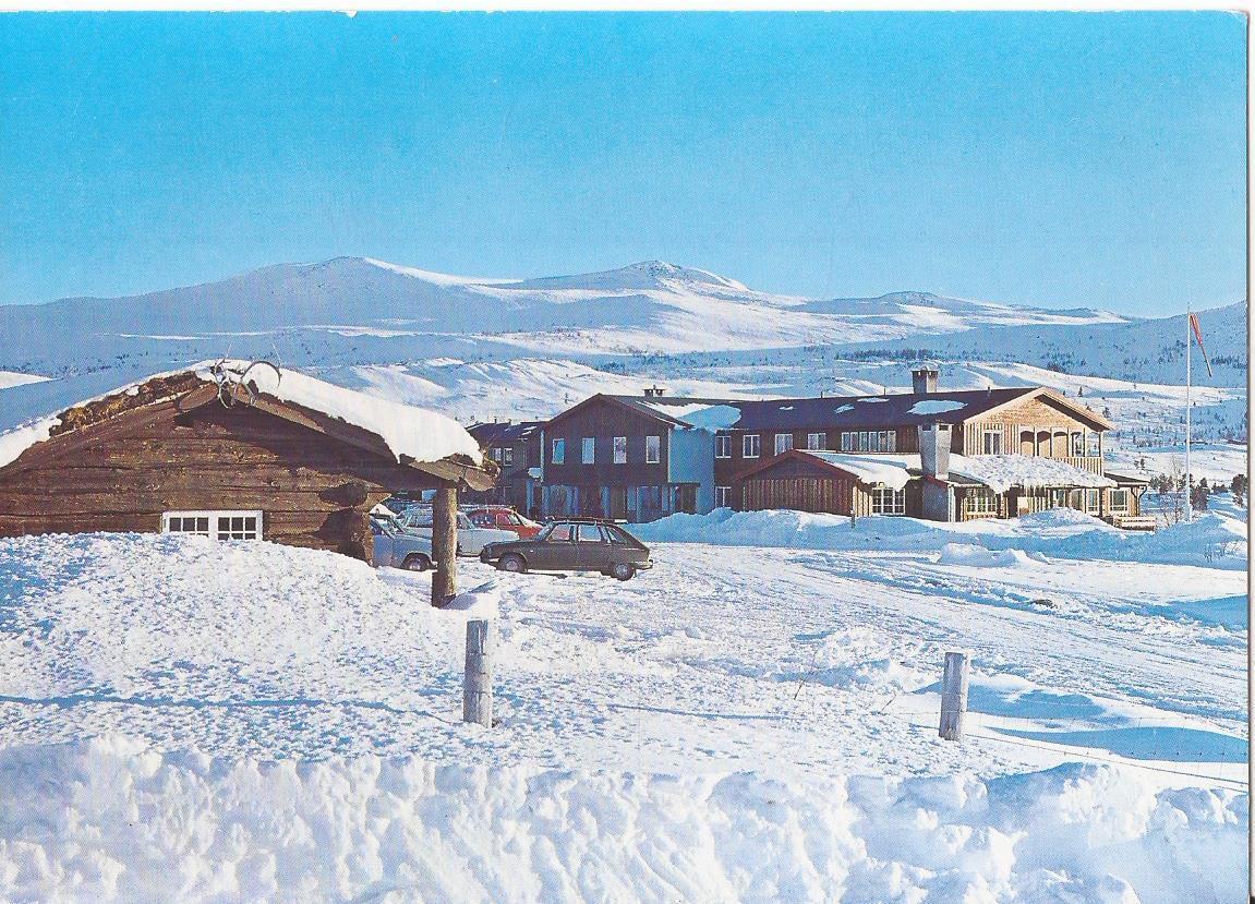 Postkort - Øyaseter fjellstue Høvringen