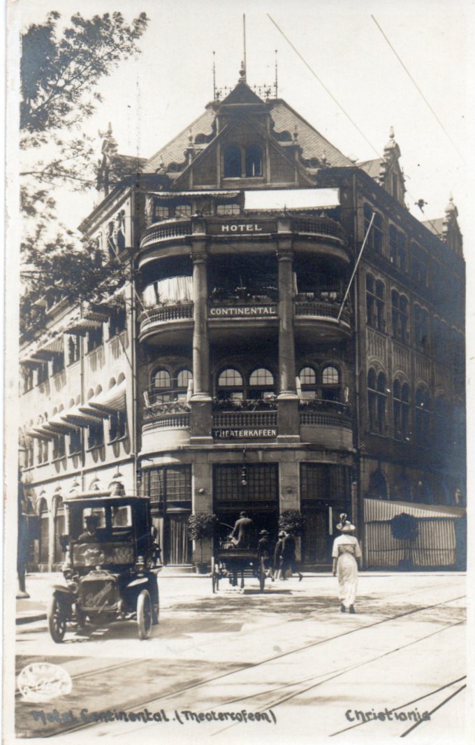 Hotel Cotinental, Theatercafeen. Ubrukt. Fin kvalitet.