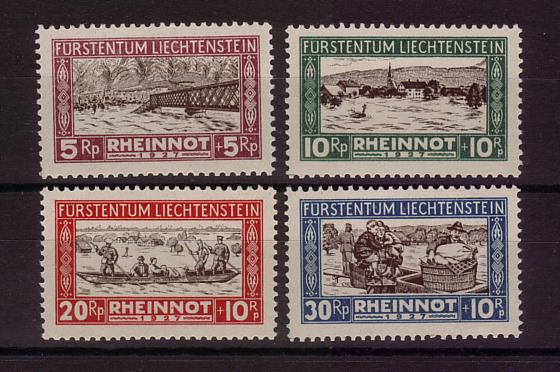 78-81 .**. MNH set Rheinnut 1928