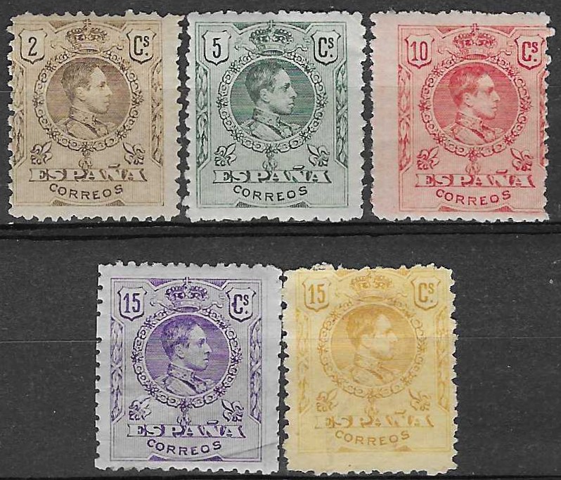 Spania AFA 238-42**/* - verdi 330 NOK