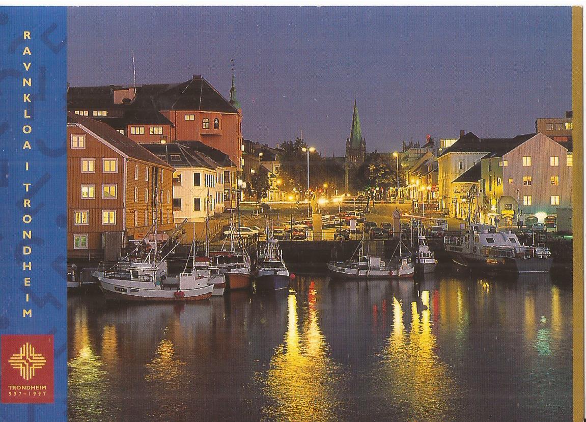 Postkort - Trondheim -