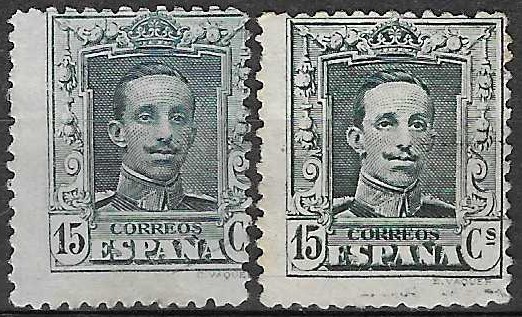 Spania AFA 287-287a(*) - verdi 900 NOK