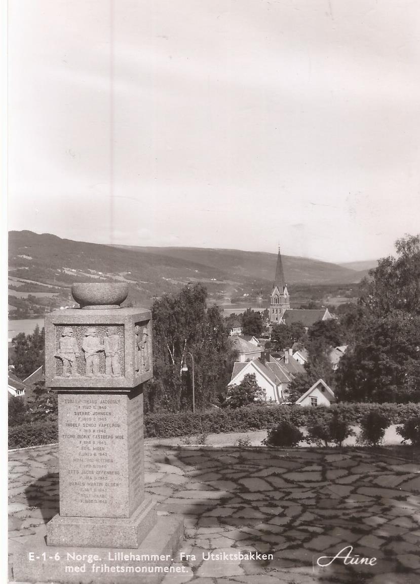 Postkort - Lillehammer -