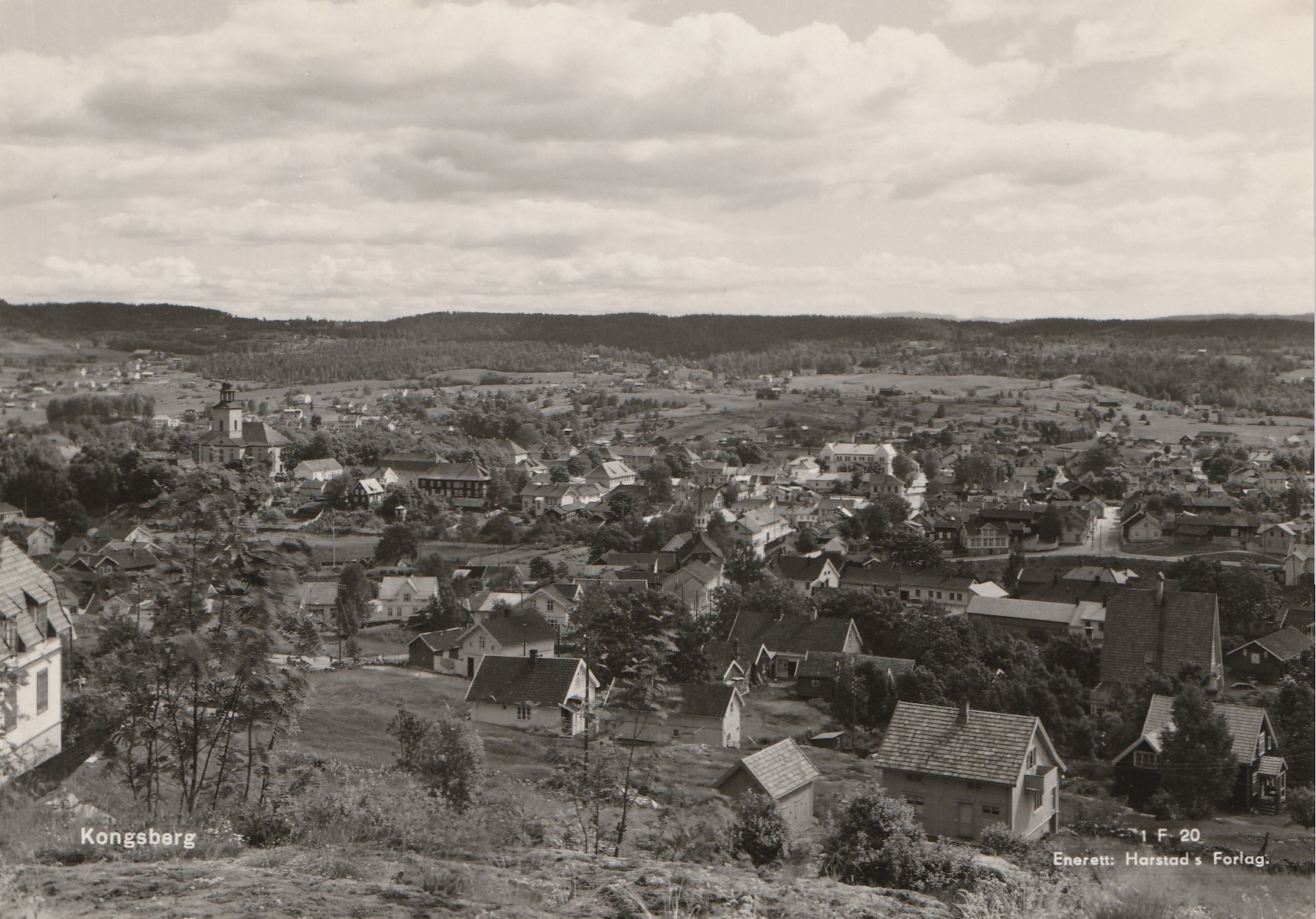 Kongsberg .  Harstad 1 F 20 / Norsk arbeide.