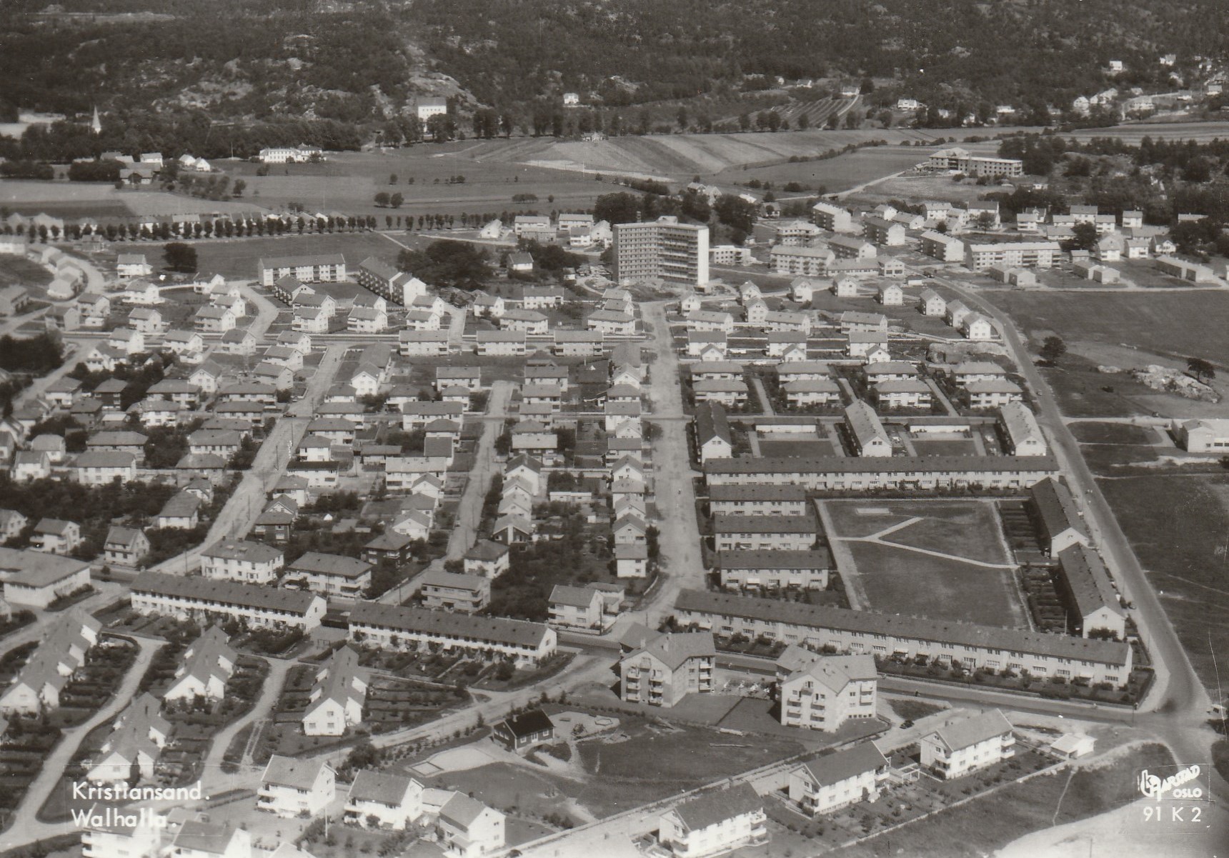 Kristiansand .    Walhalla .    Harstad 91 K 2