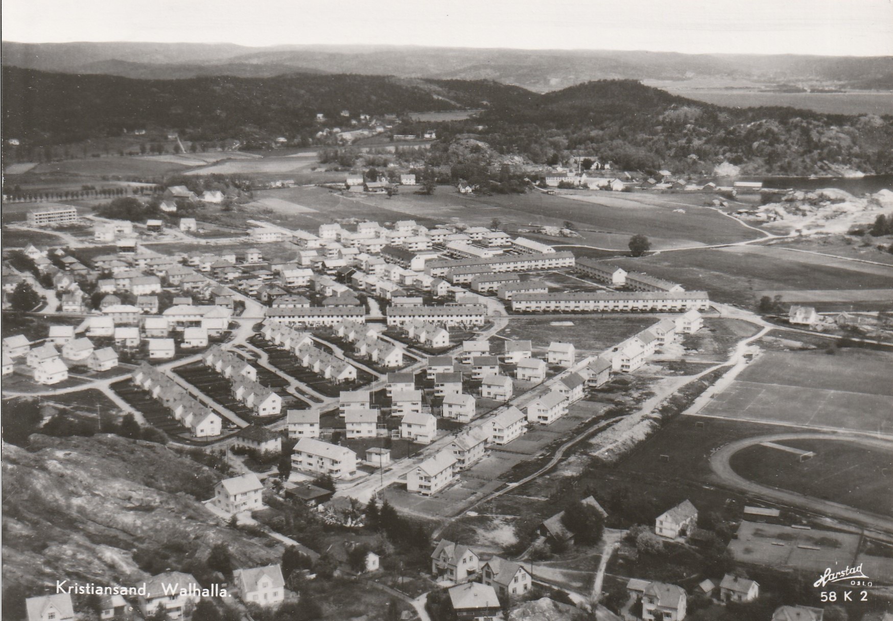 Kristiansand . Walhalla.   Harstad 58 K 2