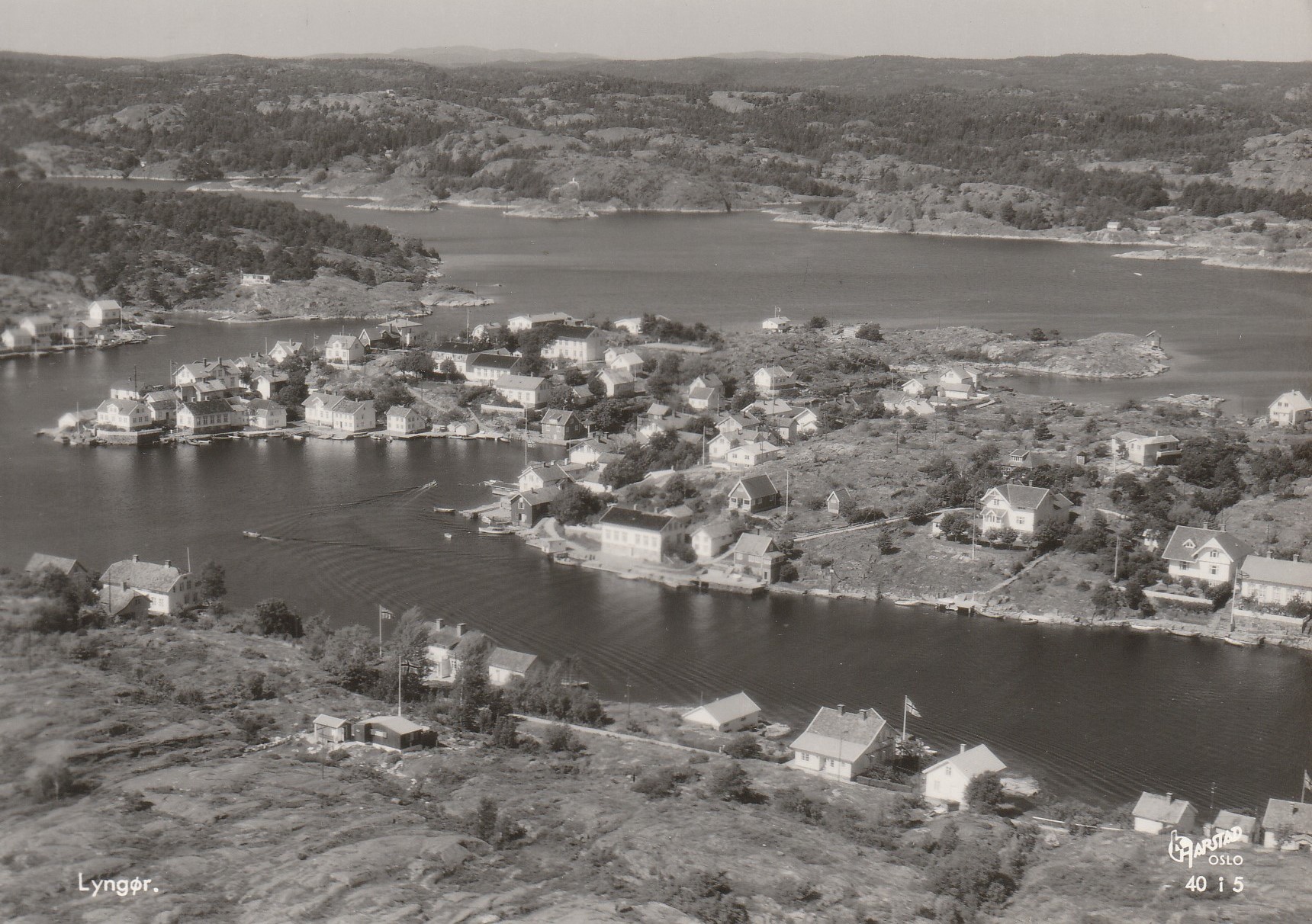 Lyngør.   Harstad 40 i 5
