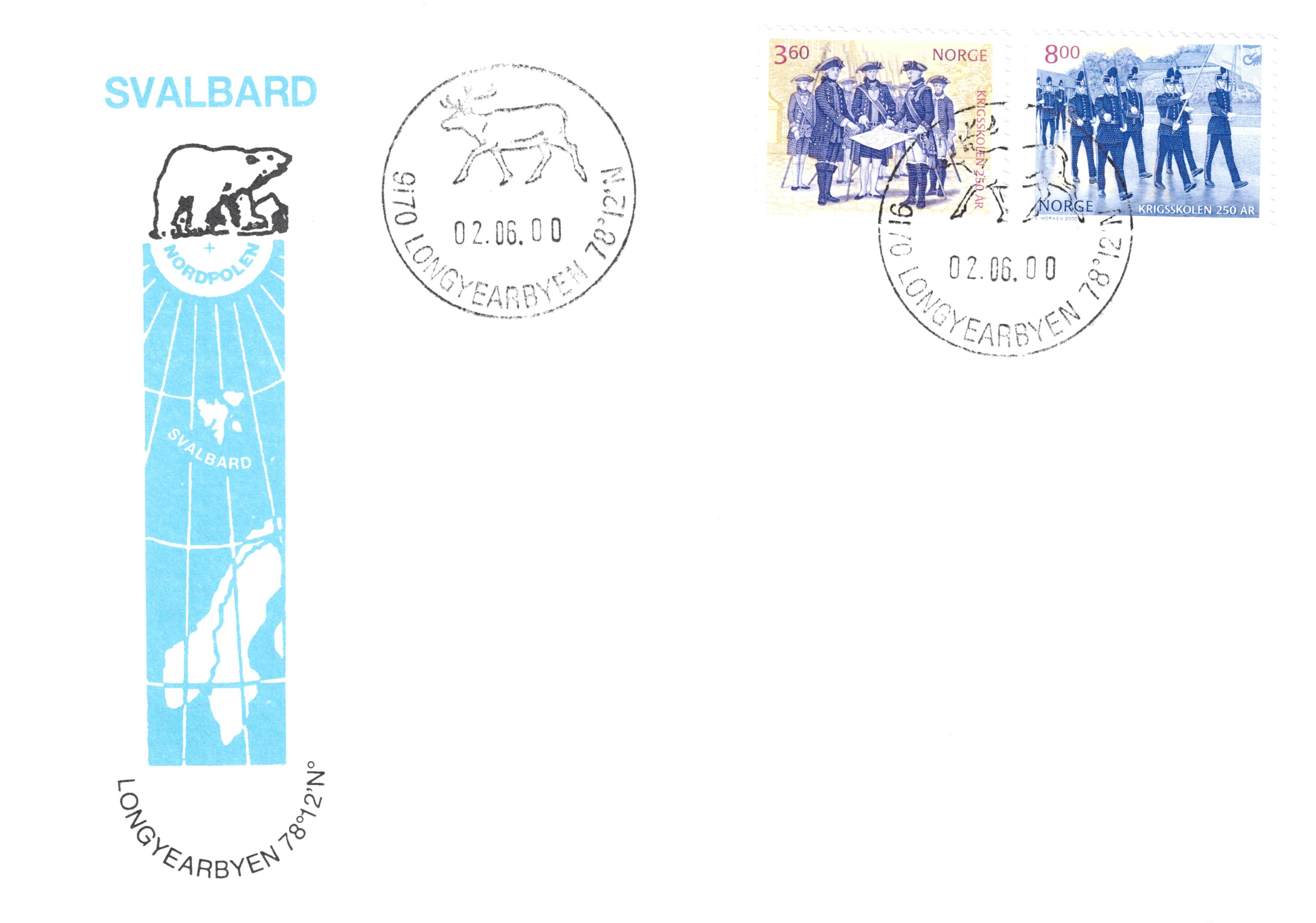 FDC 2000 NK1396-1397  Vignett: 2 Grad: 6
