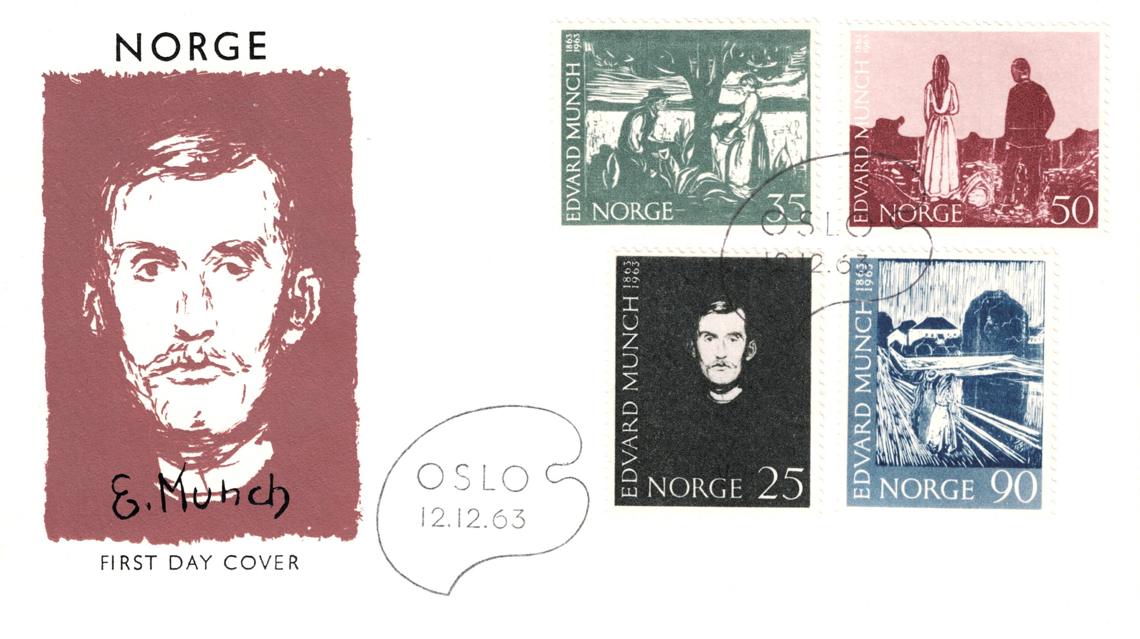 FDC 1963   NK545 - 548   Vignett: 7   Grad: 4.