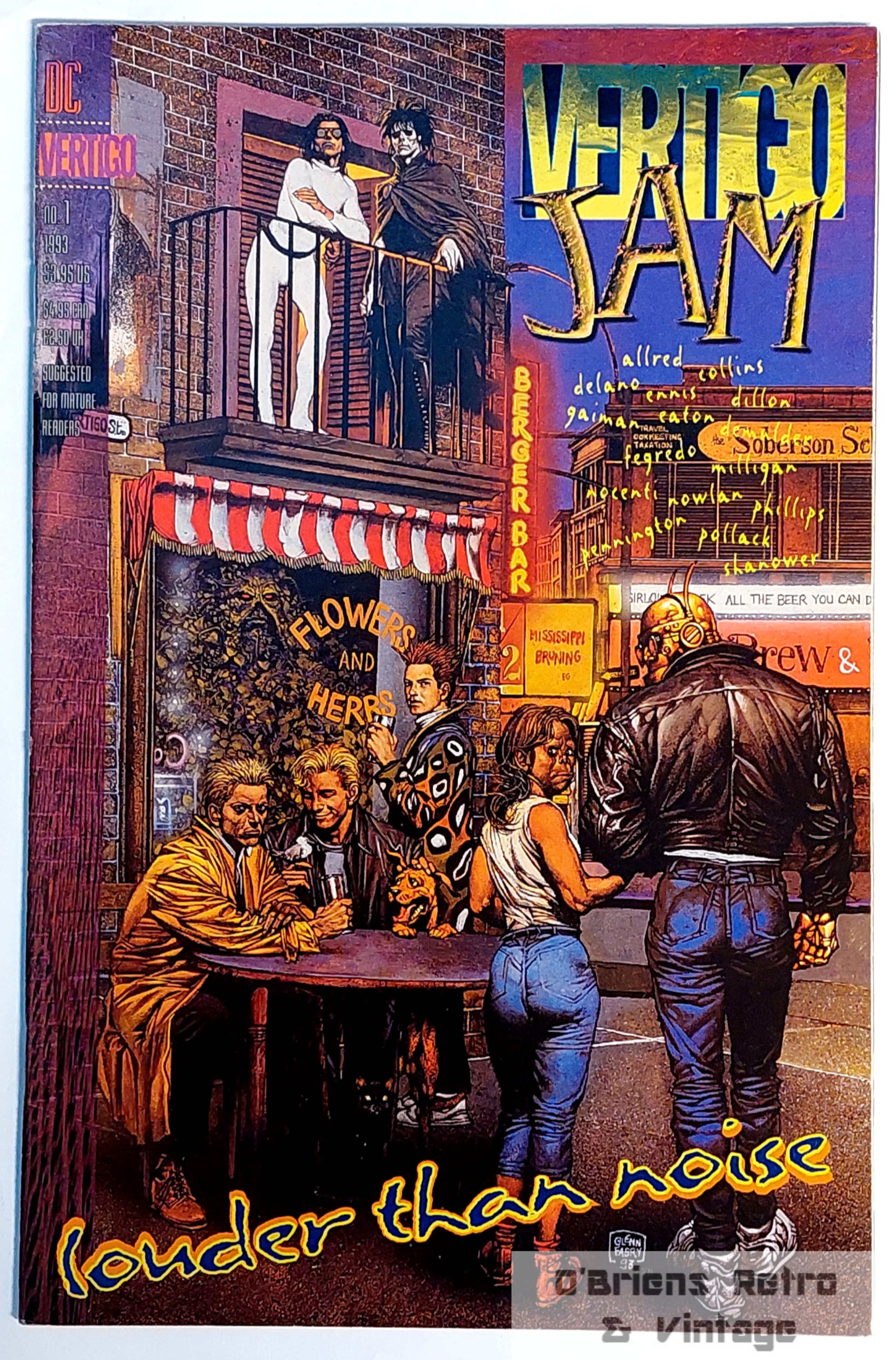 Vertigo Jam - 1993 - Nr. 1 - Louder Than Noise - DC Vertigo