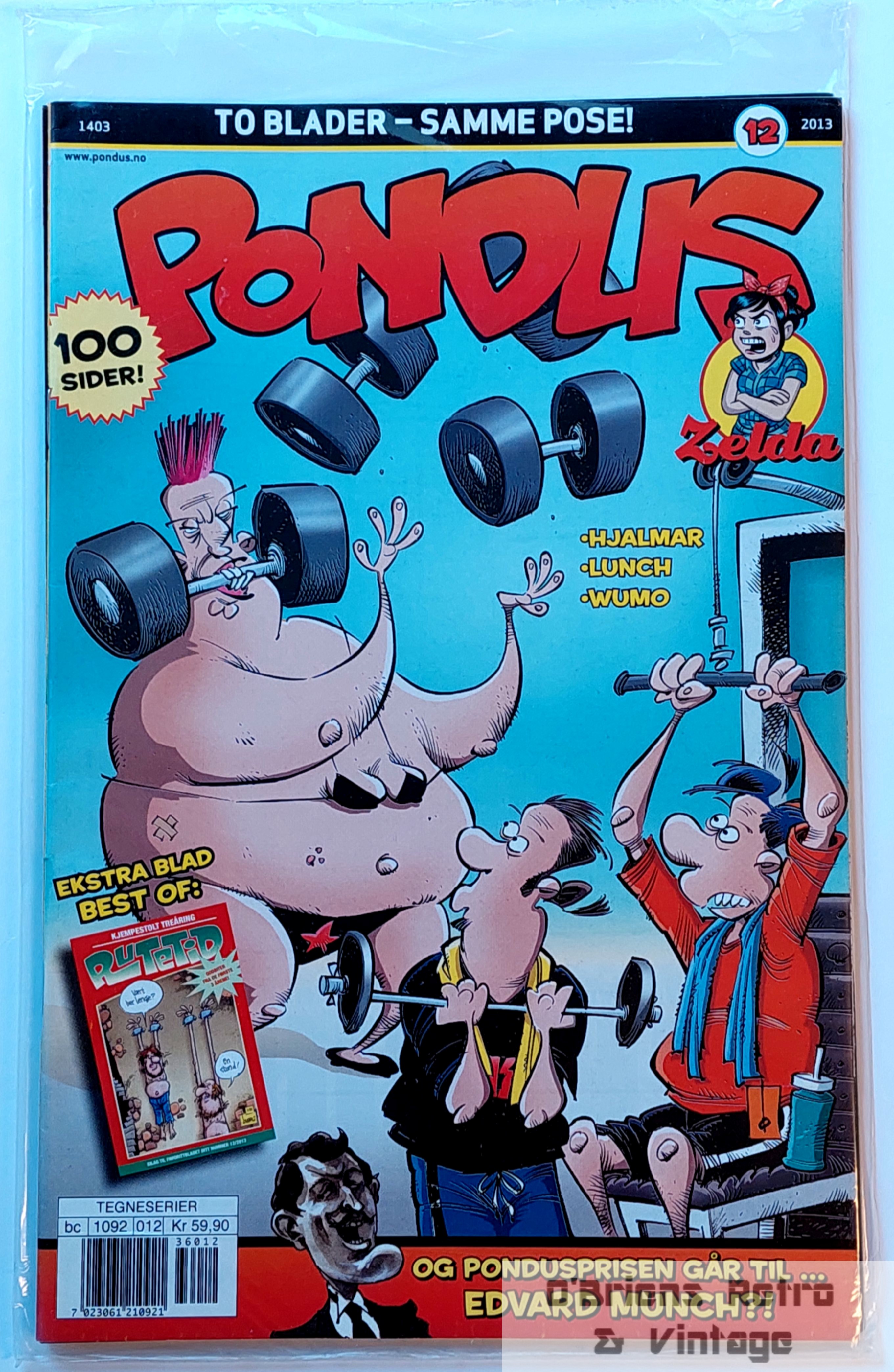 Pondus - 2013 - Nr. 12 - Innplastet - Med Rutetid-bilag!