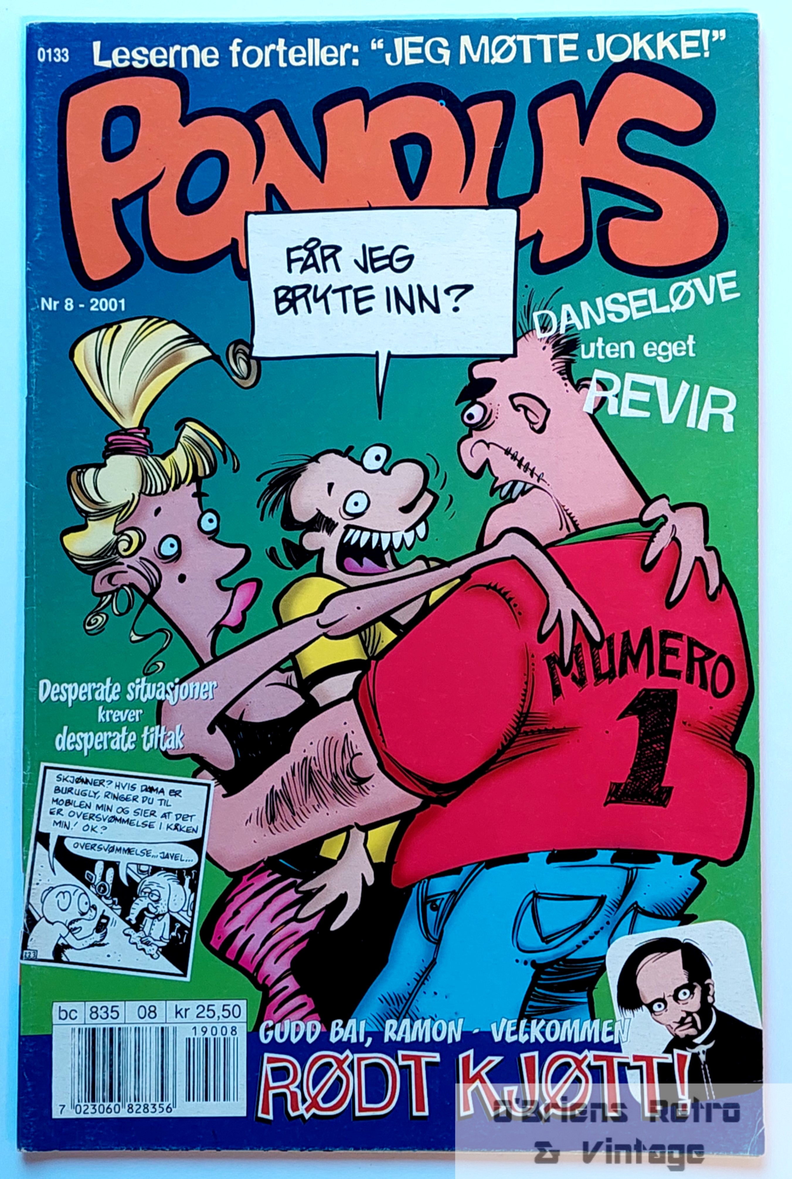 Pondus - 2001 - Nr. 8 - Danseløve uten eget revir