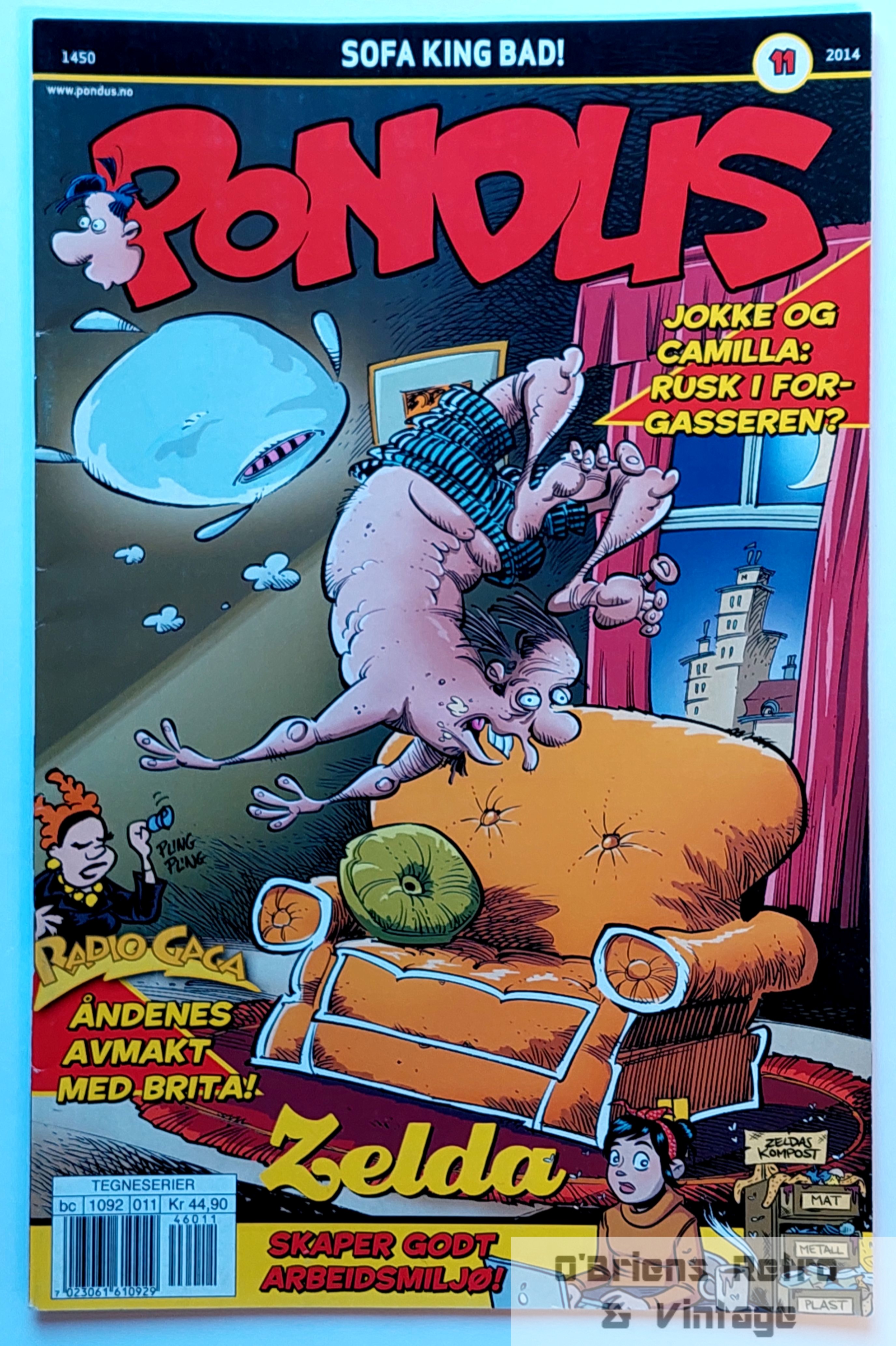 Pondus - 2014 - Nr. 11 - Sofa King Bad!
