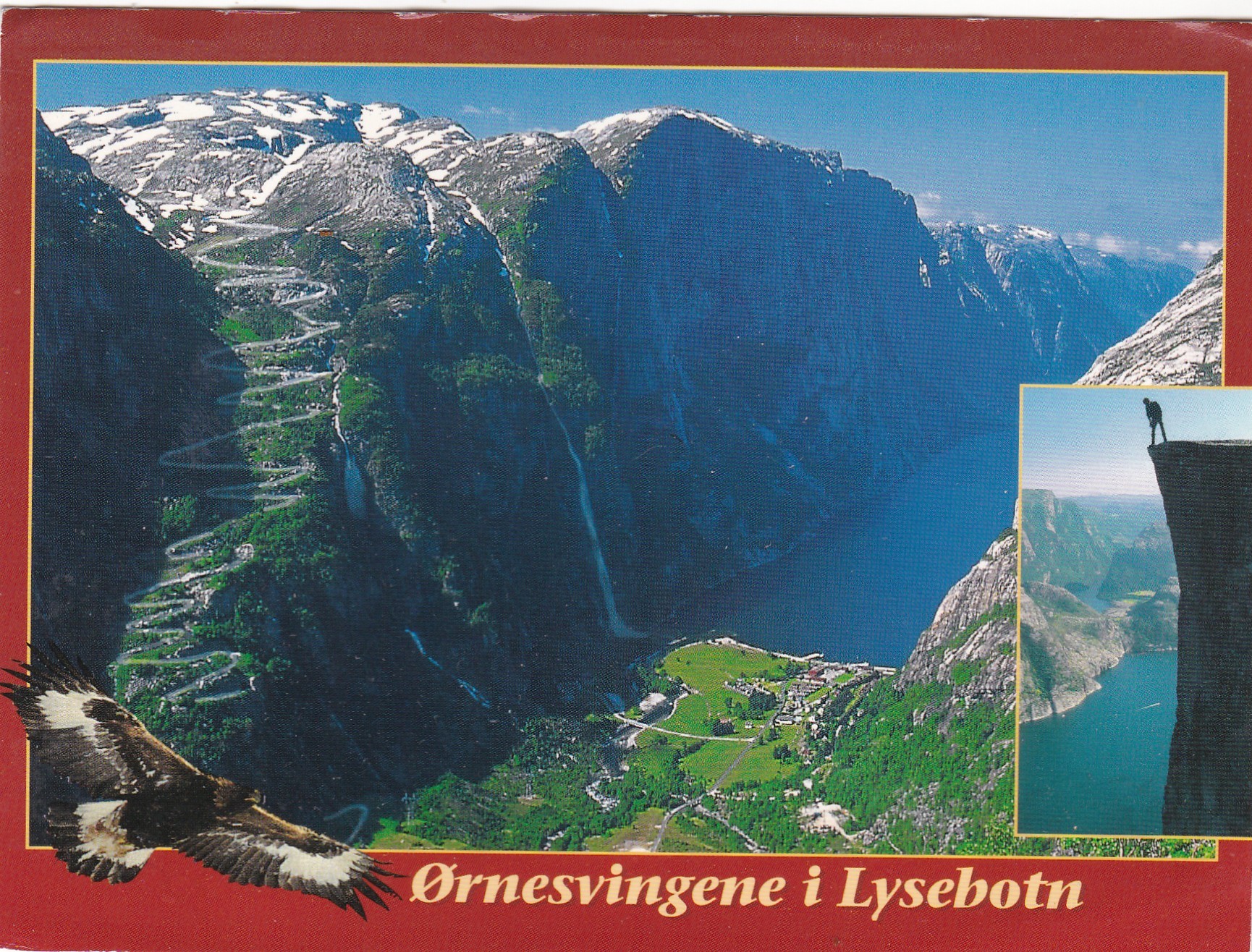 Ørnesvingene i Lysebotn, 2-bilders ( Snorre T 2017)
