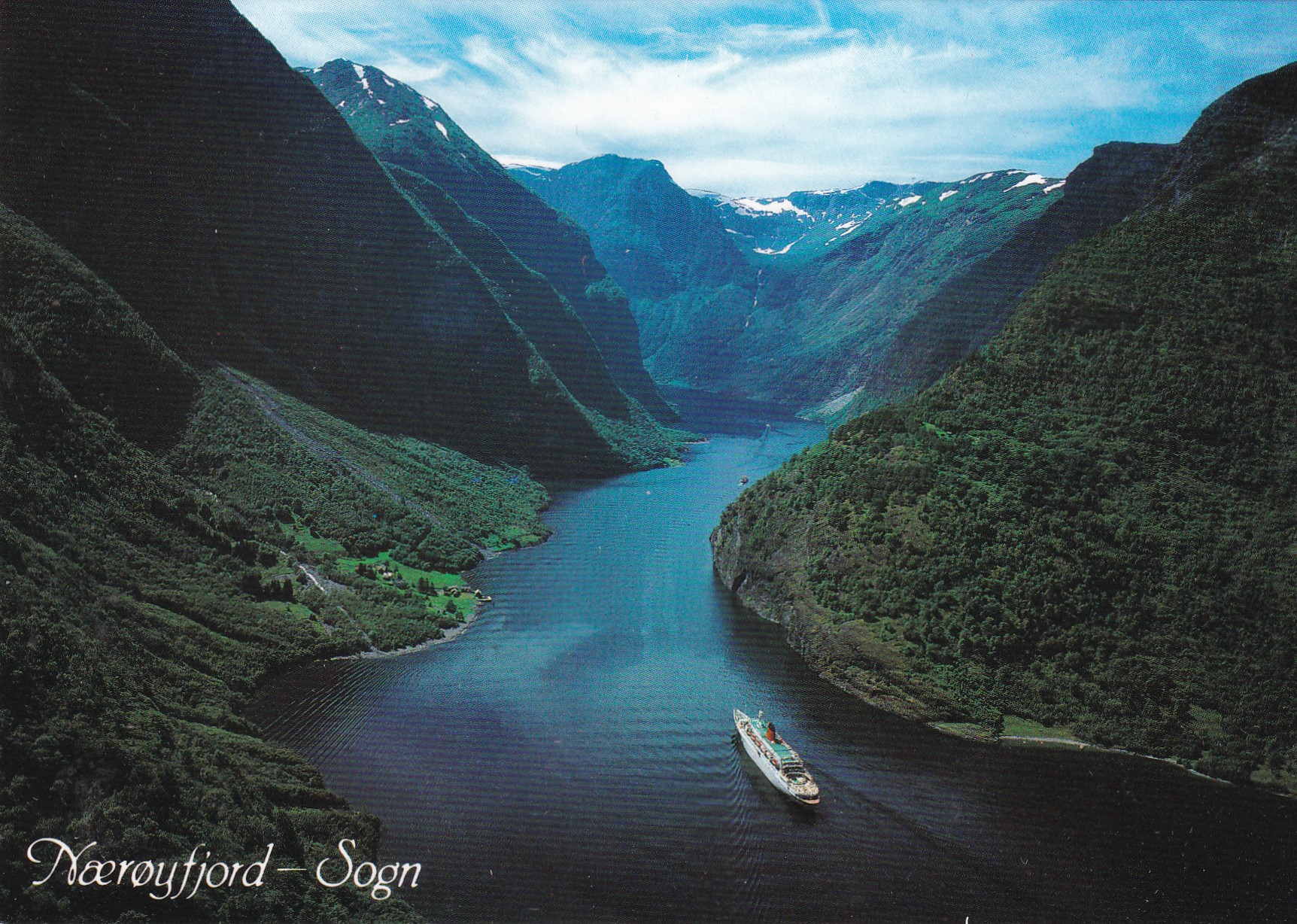 Nærøyfjord, Sogn ( Normann 01-N-8-253)