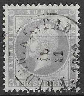 Norge NK 3 - verdi 550 NOK