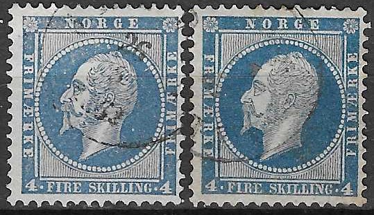 Norge NK 4a,b - verdi 260 NOK