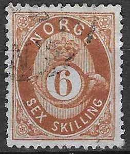 Norge NK 20 - verdi 550 NOK