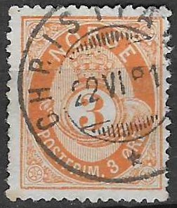 Norge NK 23 brud rm 1 - verdi 250+ NOK