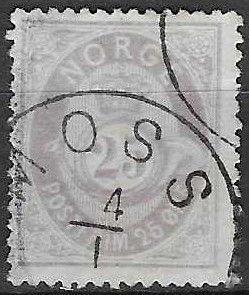 Norge NK 28 MOSS - verdi 1.000 NOK