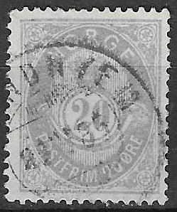 Norge NK 40 IaX - verdi 250 NOK
