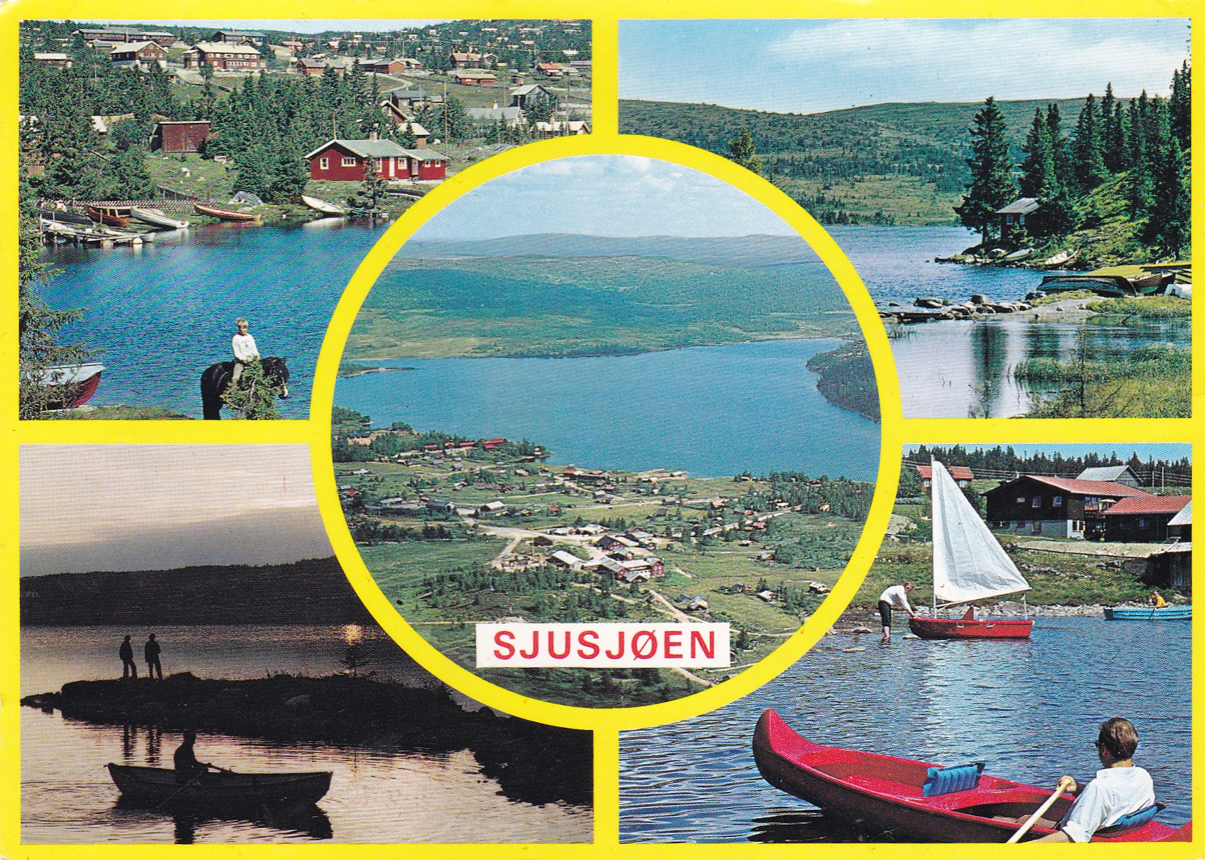 Sjusjøen, 5-bilders ( Normann F-1-208)