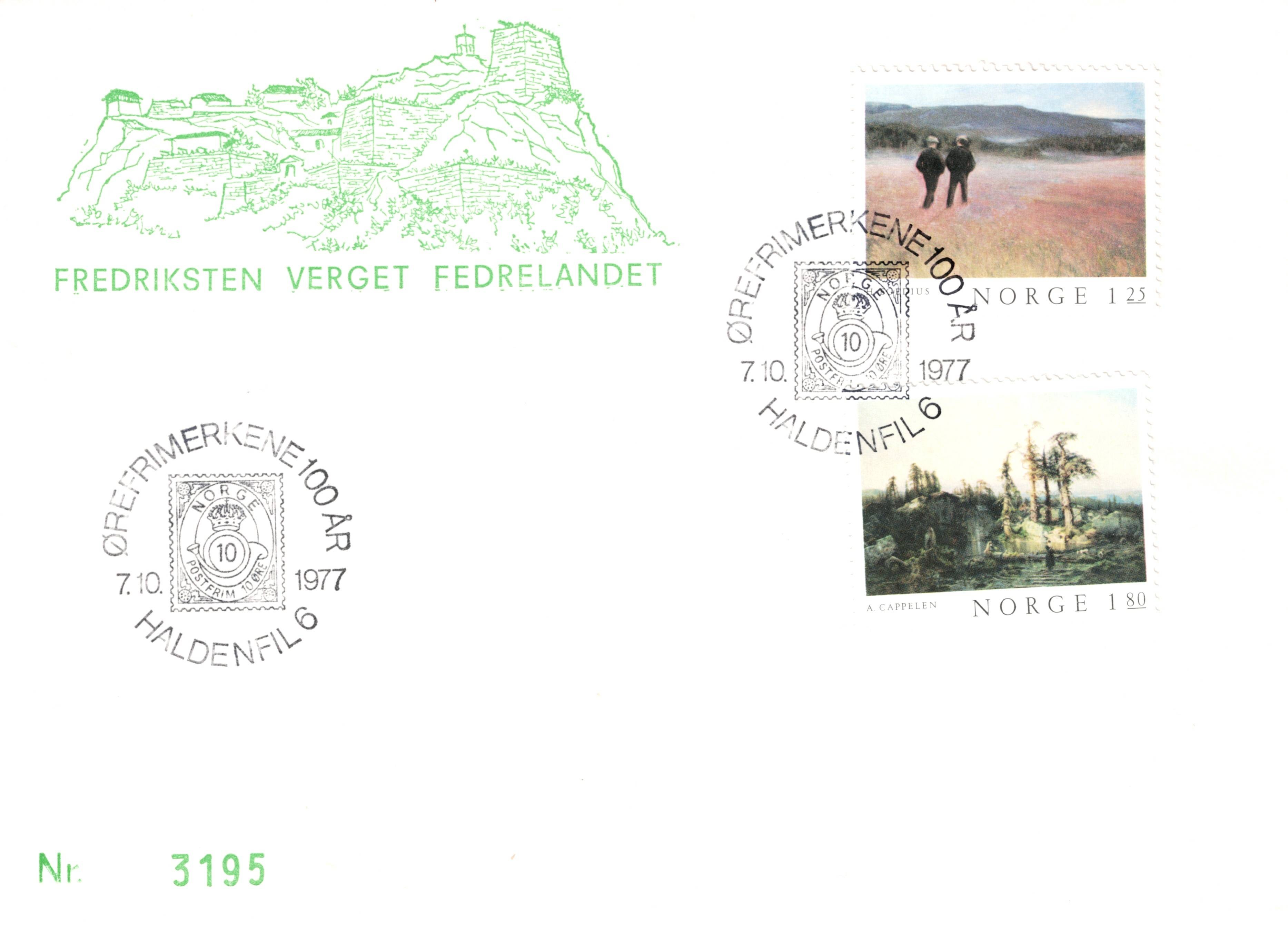 FDC 1977  NK801 - 802  Vignett: 9   Grad: 5.