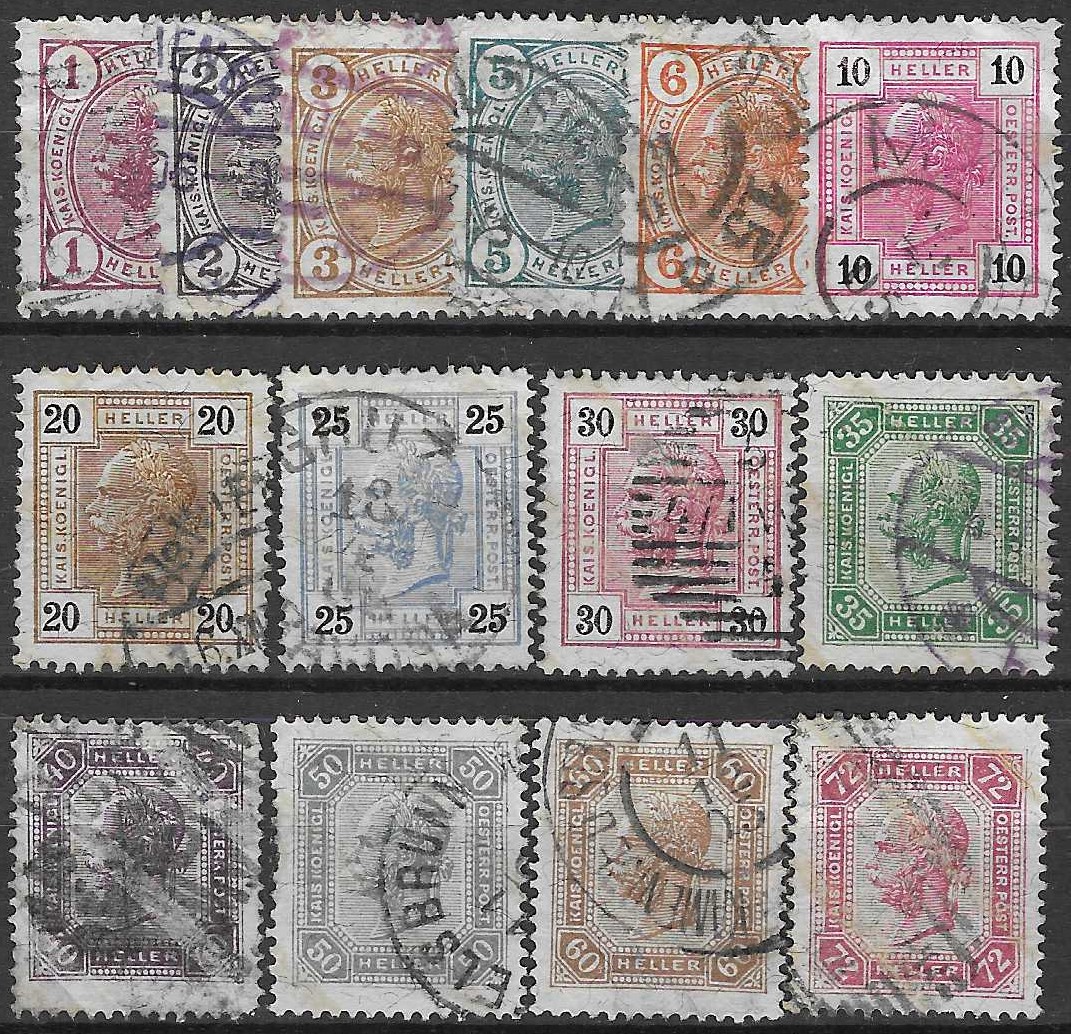 Østerrike AFA 87-100 -- verdi 380 NOK
