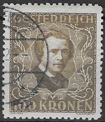 Østerrike AFA 338a tk. 11½ - verdi 750 NOK