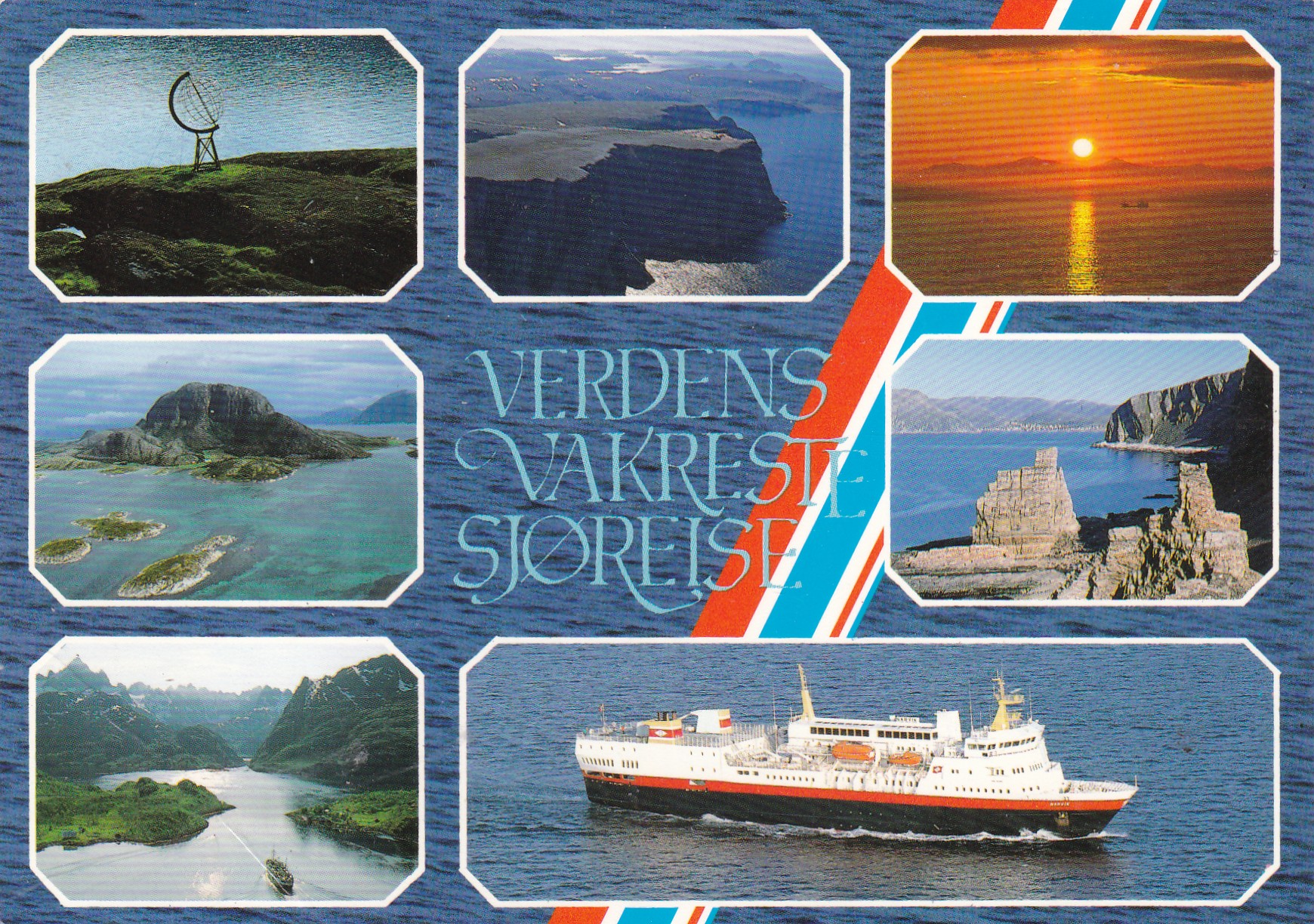 M/S NARVIK, 7-bilders ( To-foto 90-574 )