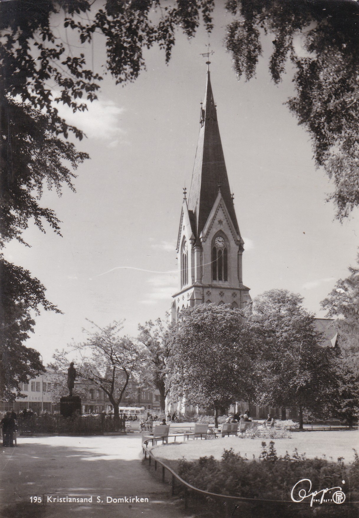 Kristiansand. Domkirken (Oppi 195)