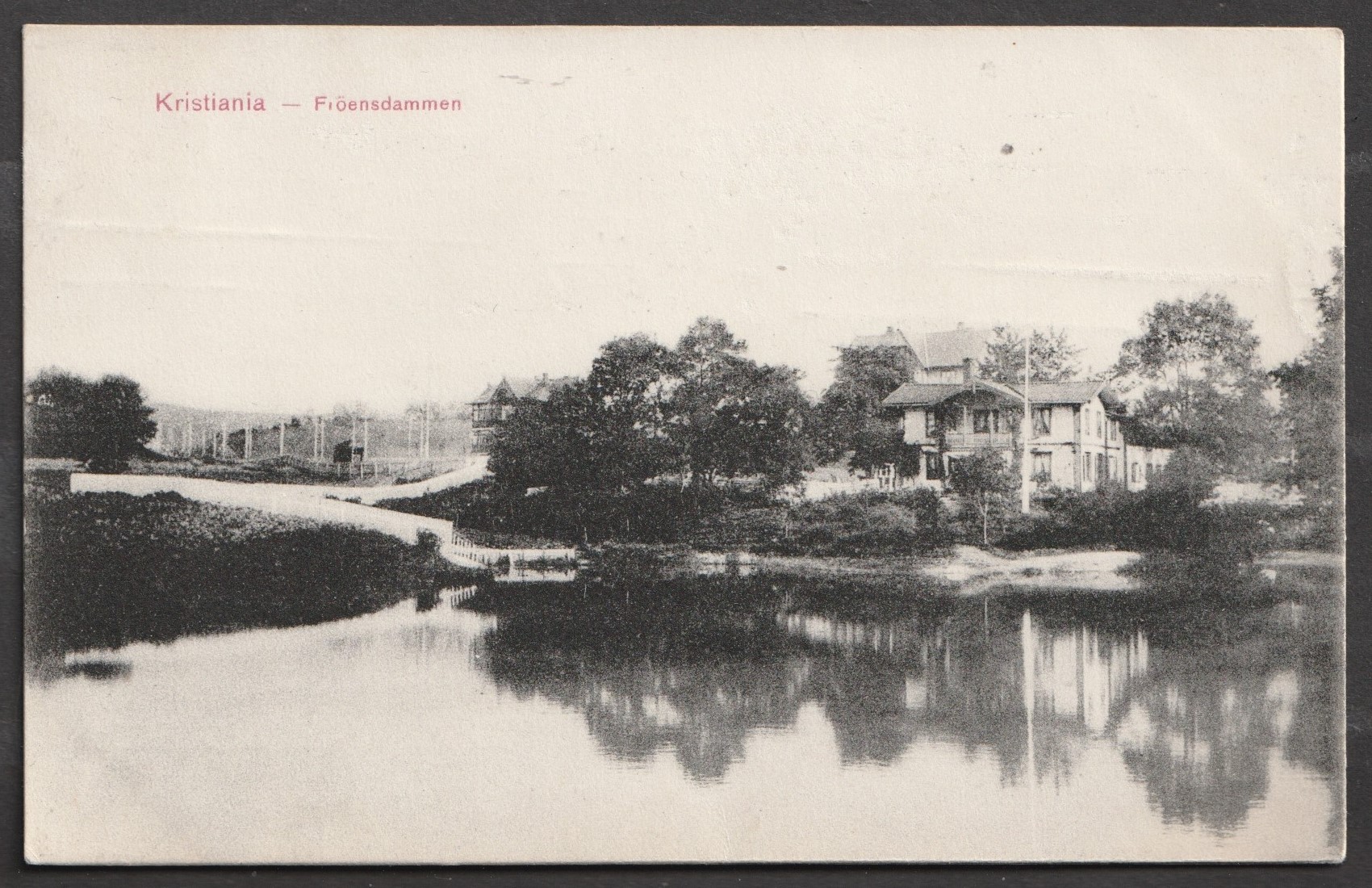 Frøensdammen, brukt 1909. Alstrup 208