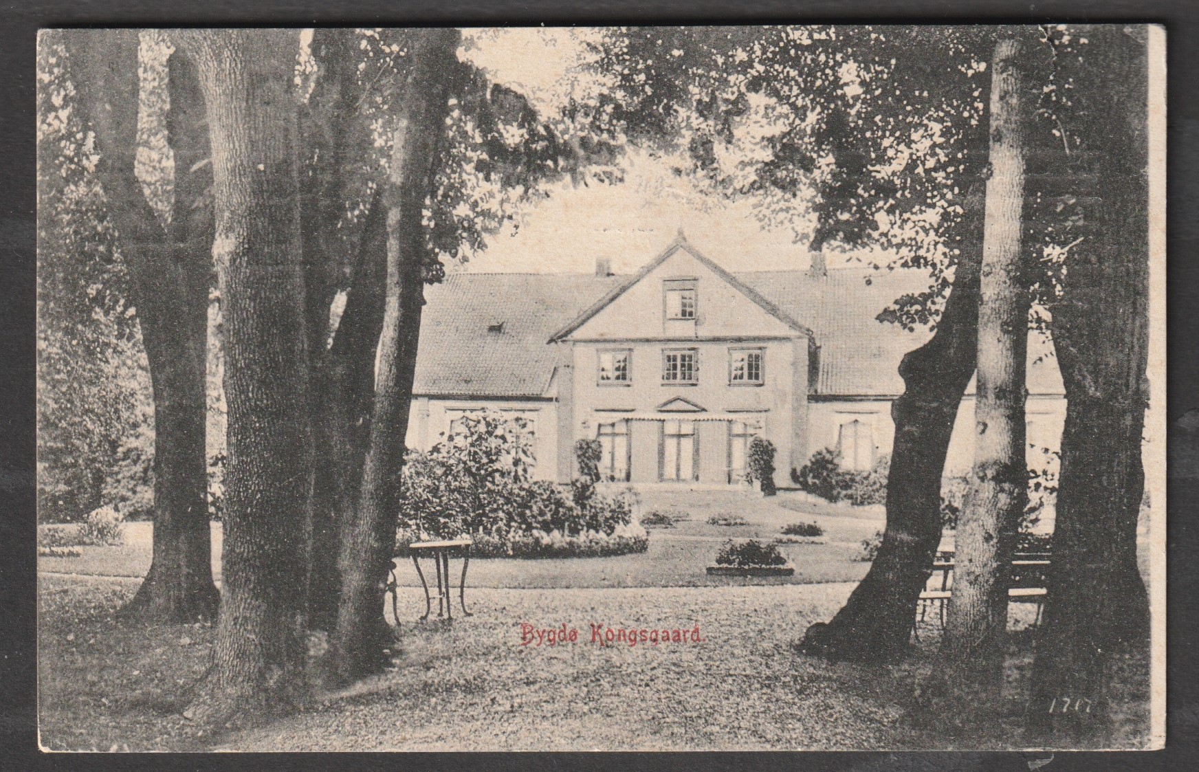 Bygdø Kongsgaard, brukt 1907. N.K. 458