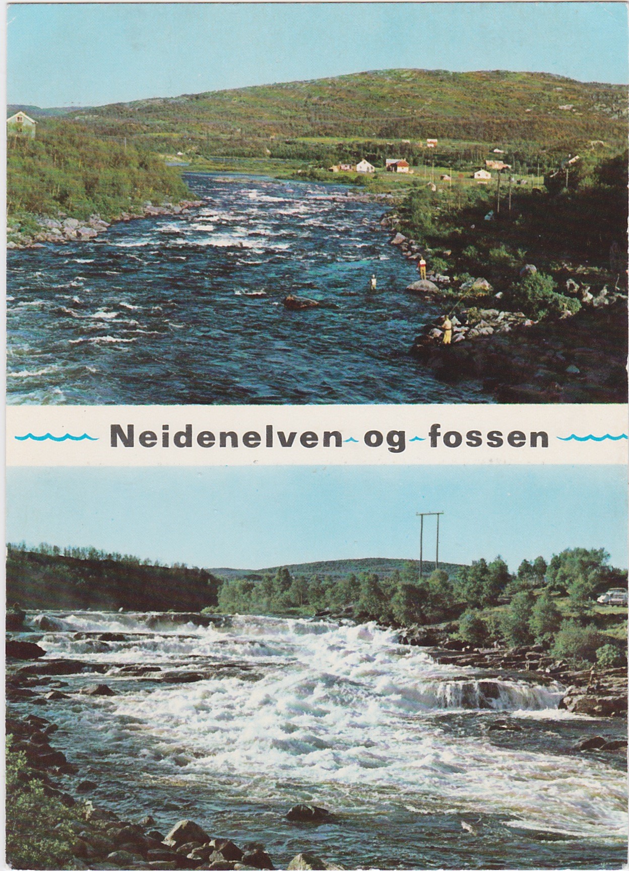 Finnmark Neidenelven og fossen-Aune-Ubrukt