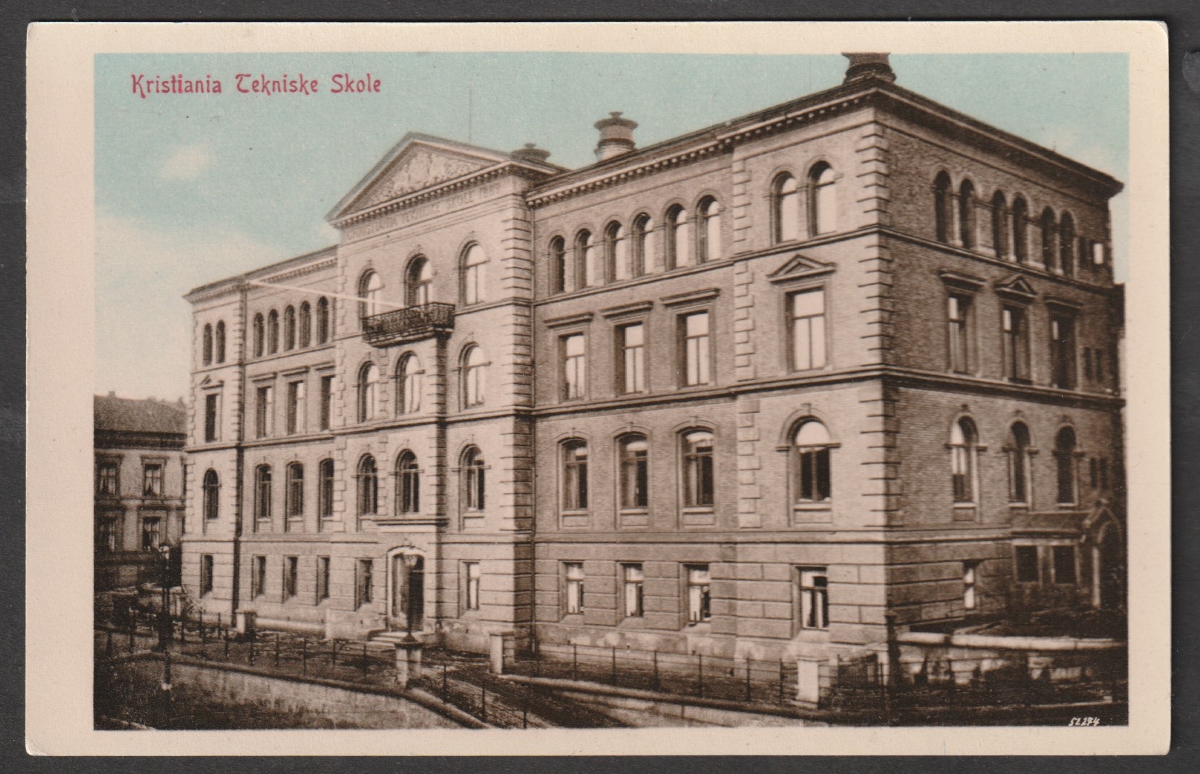 Kristiania Tekniske skole. K. Johansen 105