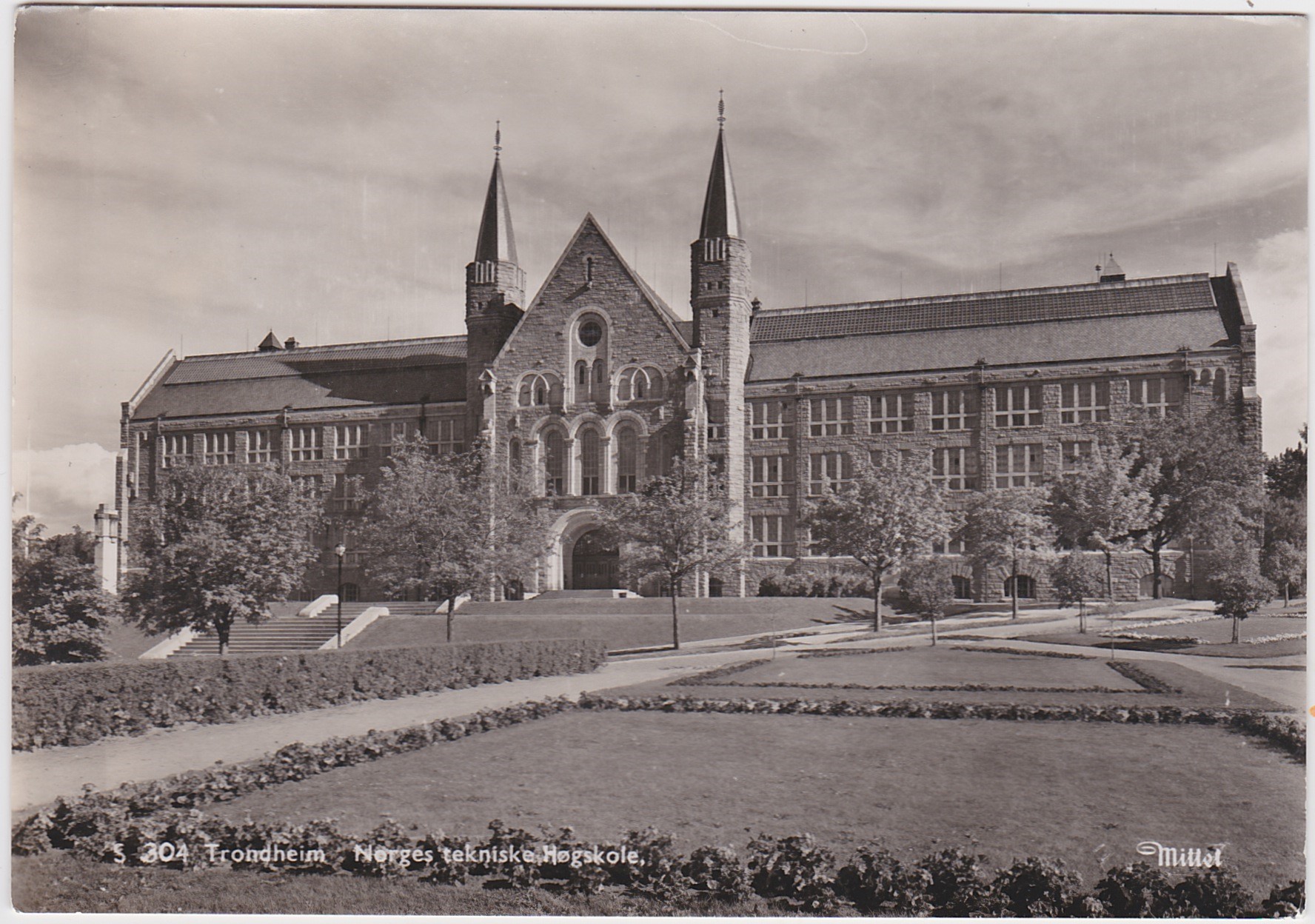 Trondheim-Norges Tekniske Høgskole-1950 tallet-Ener Mittet - Ubrukt