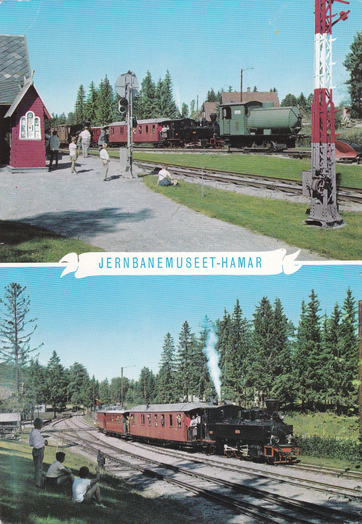 Jernbanemuseet - Hanar, 2-bilders ( Normann F-A-31)