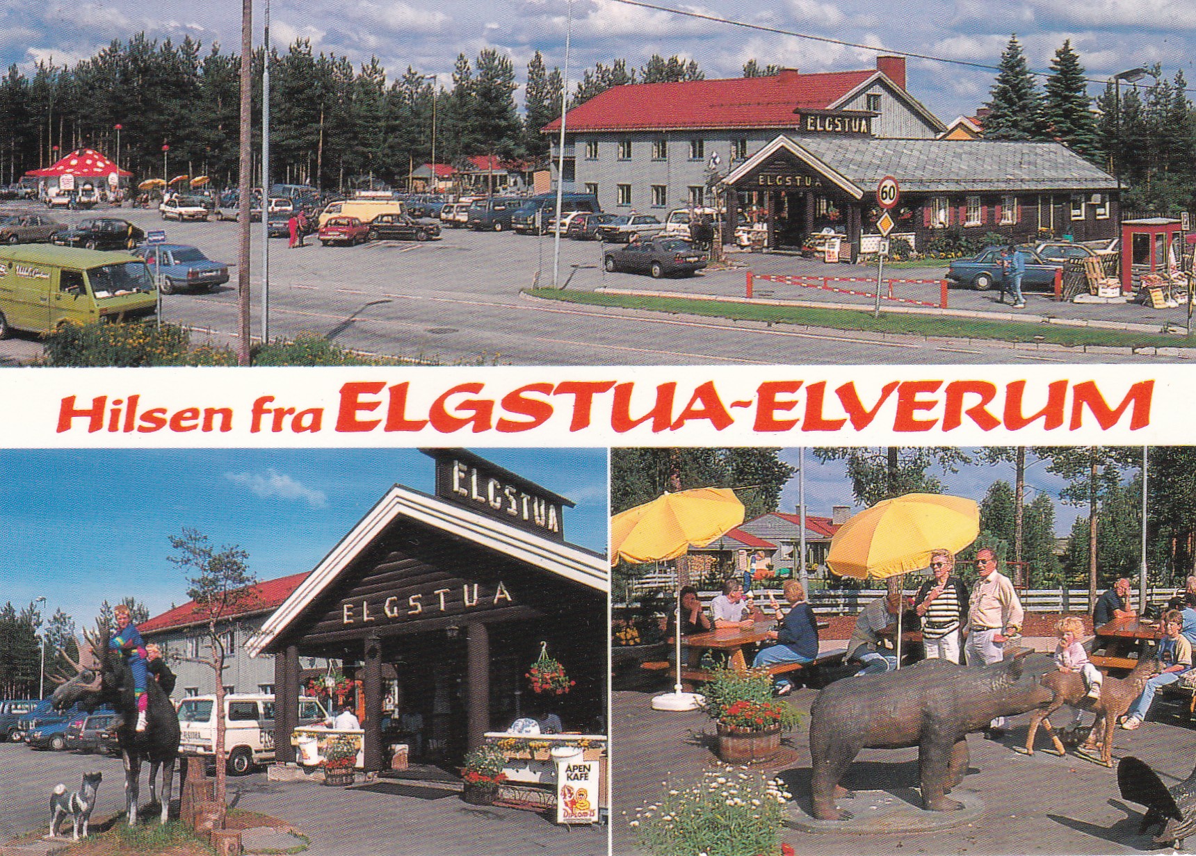 Elgstua - Elverum, 3-bilders ( Normann 01-F-17-119)