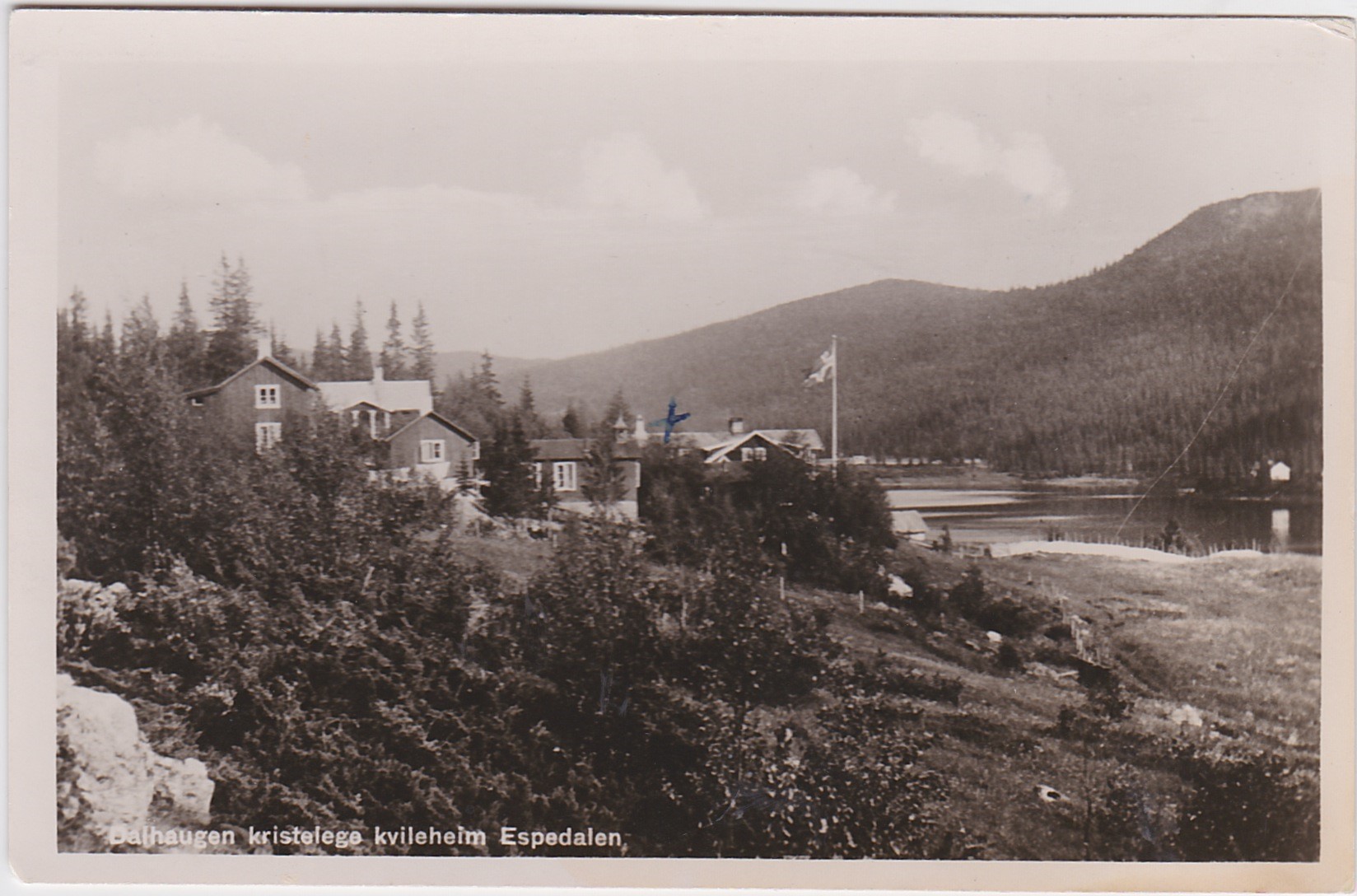 Dalhaugen kristelige hvilehjem Espedalen 1950-Meget pent-Uten utgiver