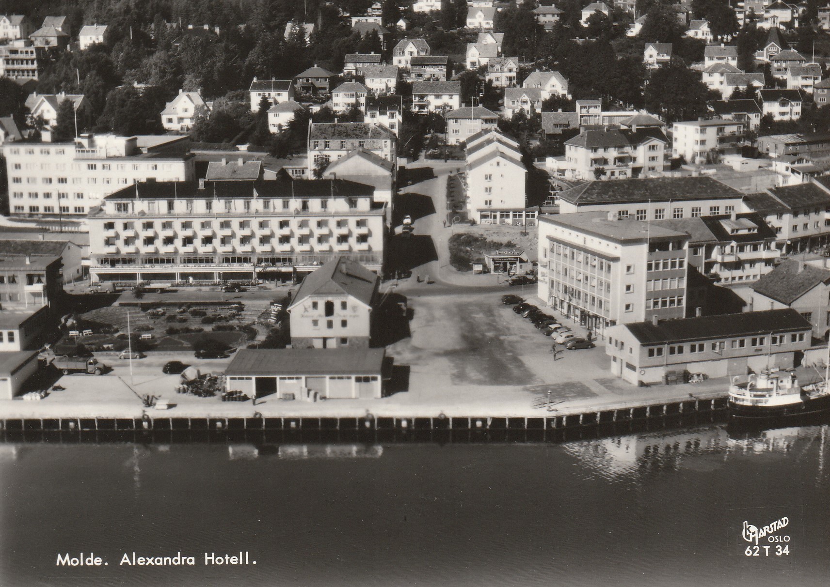 Molde .  Alexandra Hotell .   Harstad 62 T 34