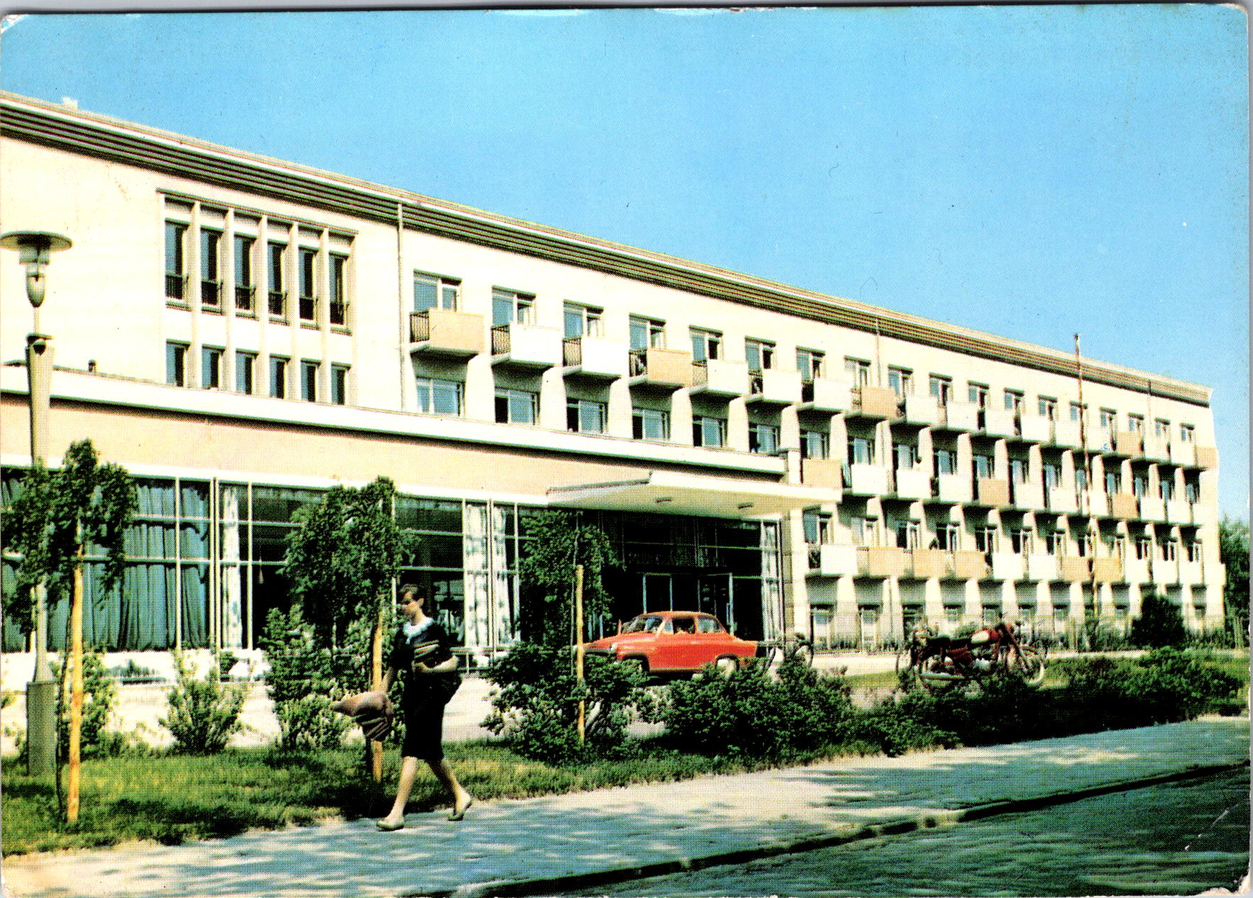 Ciechocinek - Sanatorium Wojskowe - Polen 1968 - Postkort