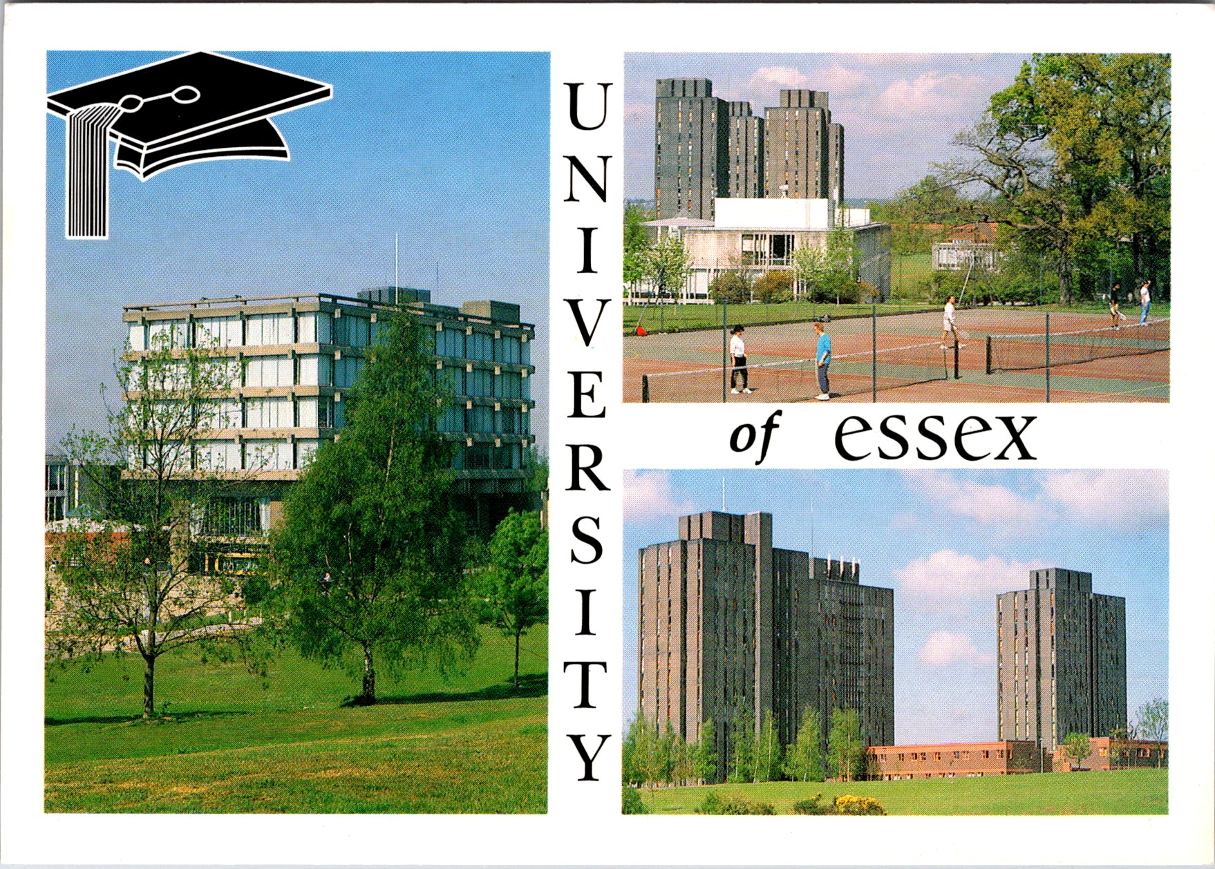University of Essex - Campus Views - England - UK - Postkort