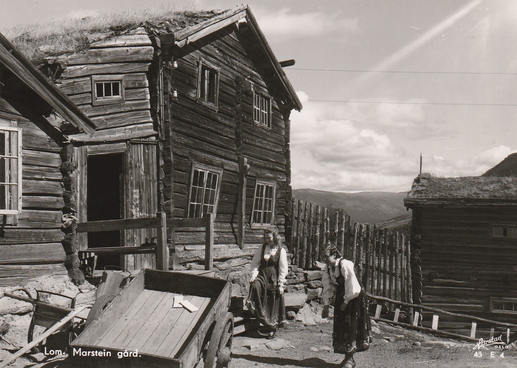 Lom. Marstein gård. Harstad 45 E 4
