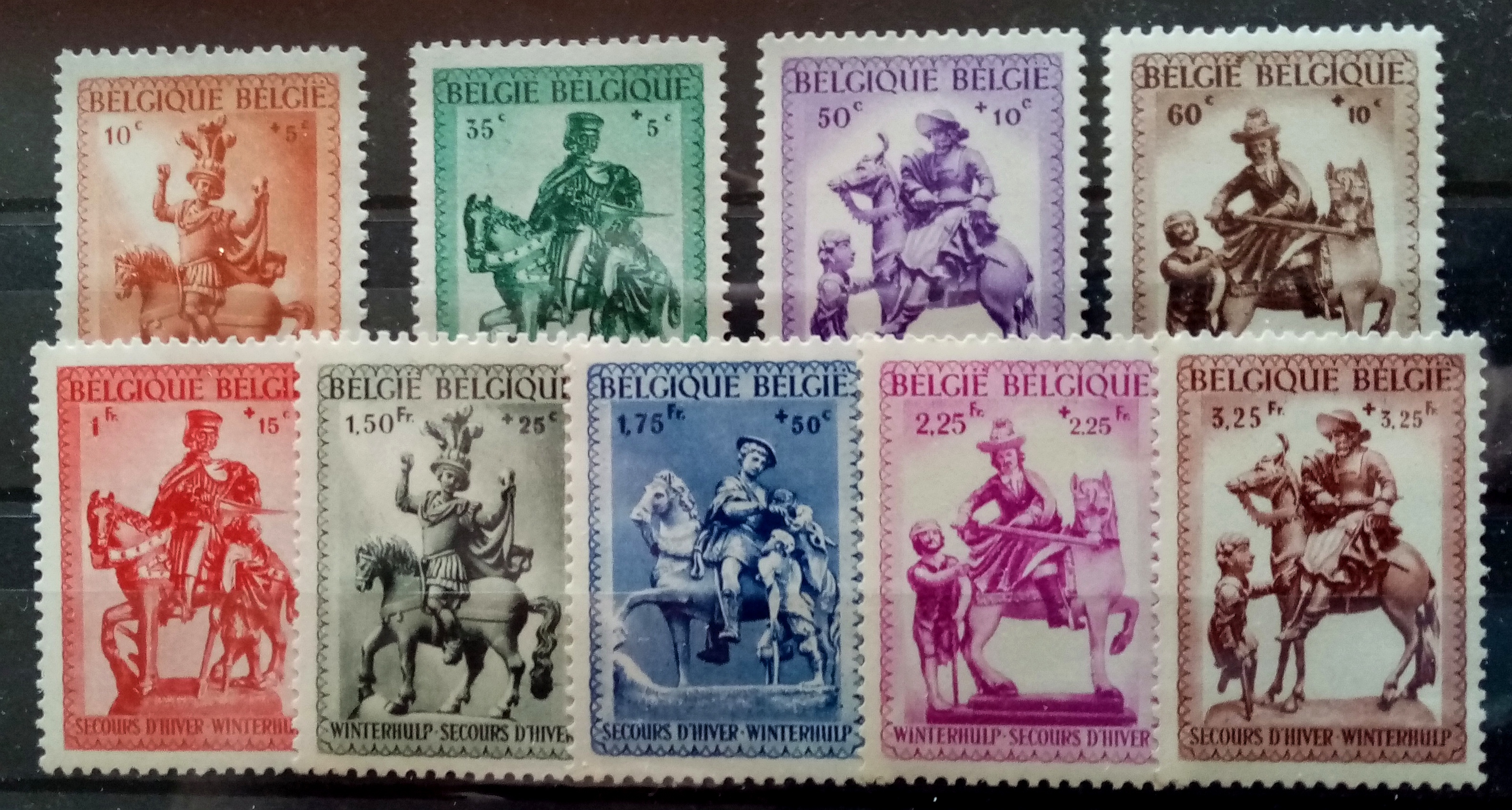 Belgia - Afa : 572 - 80. (1941) **