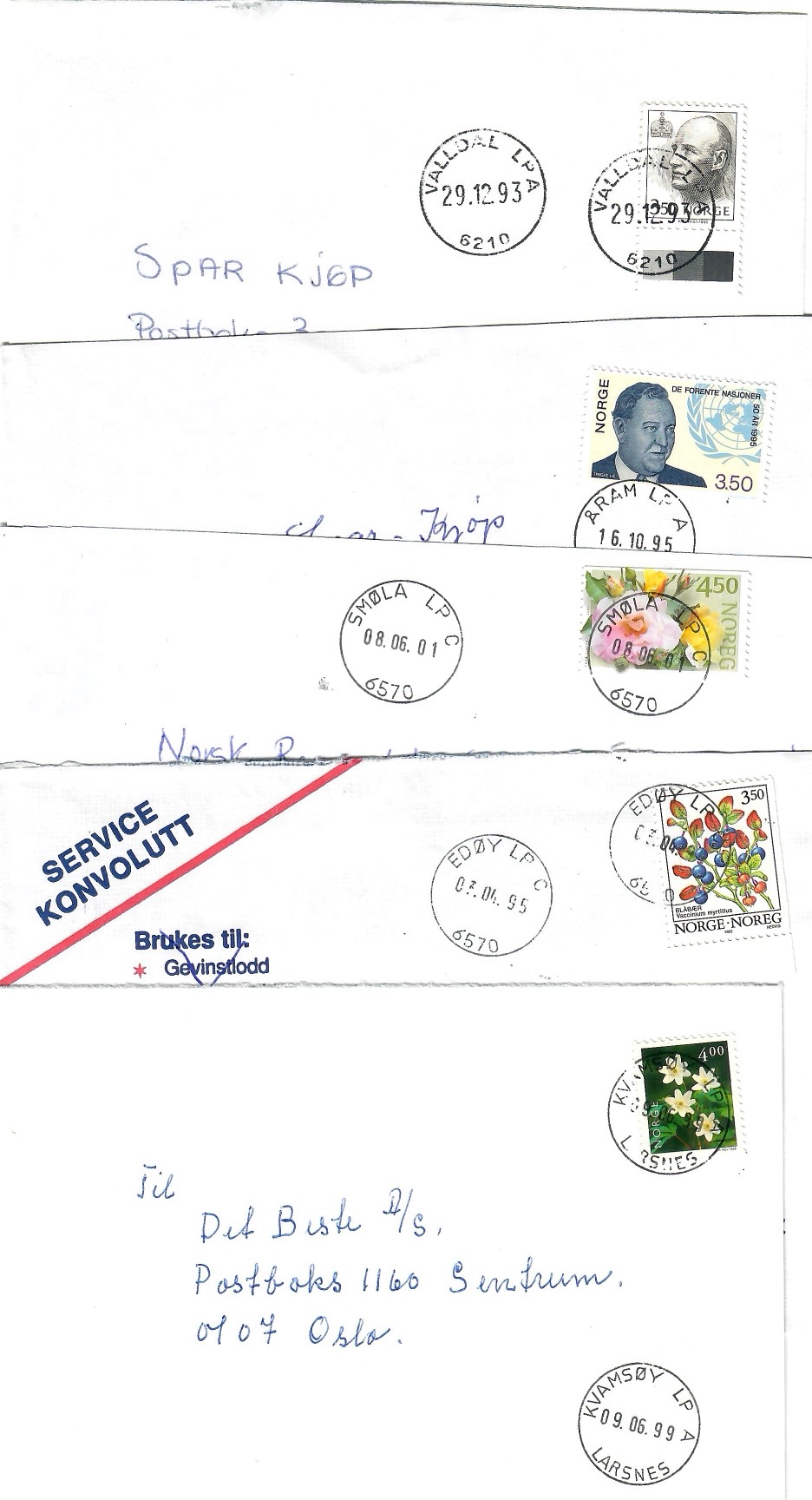 5 LP stempel frå Møre og Romsdal