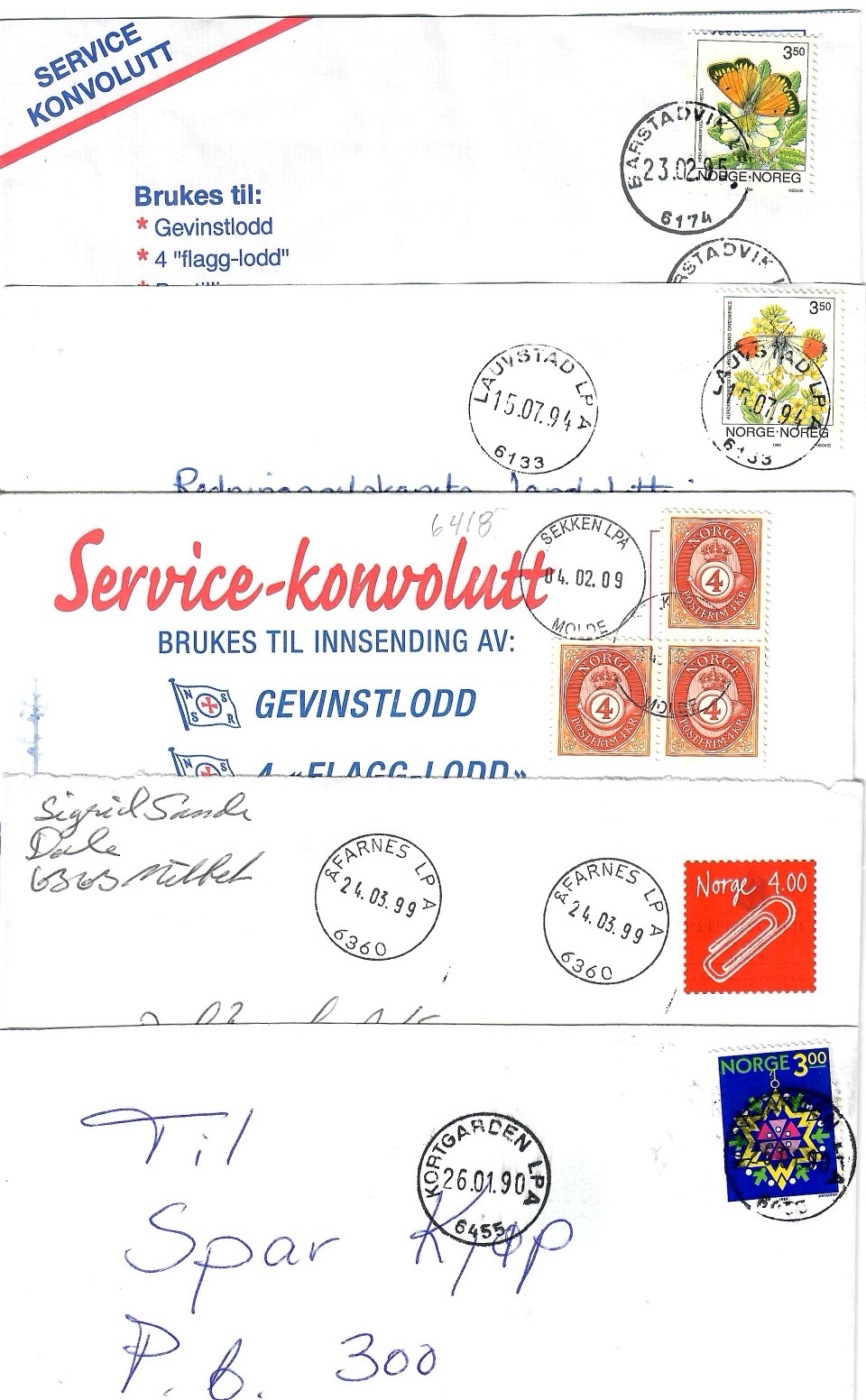 5 LP stempel frå Møre og Romsdal