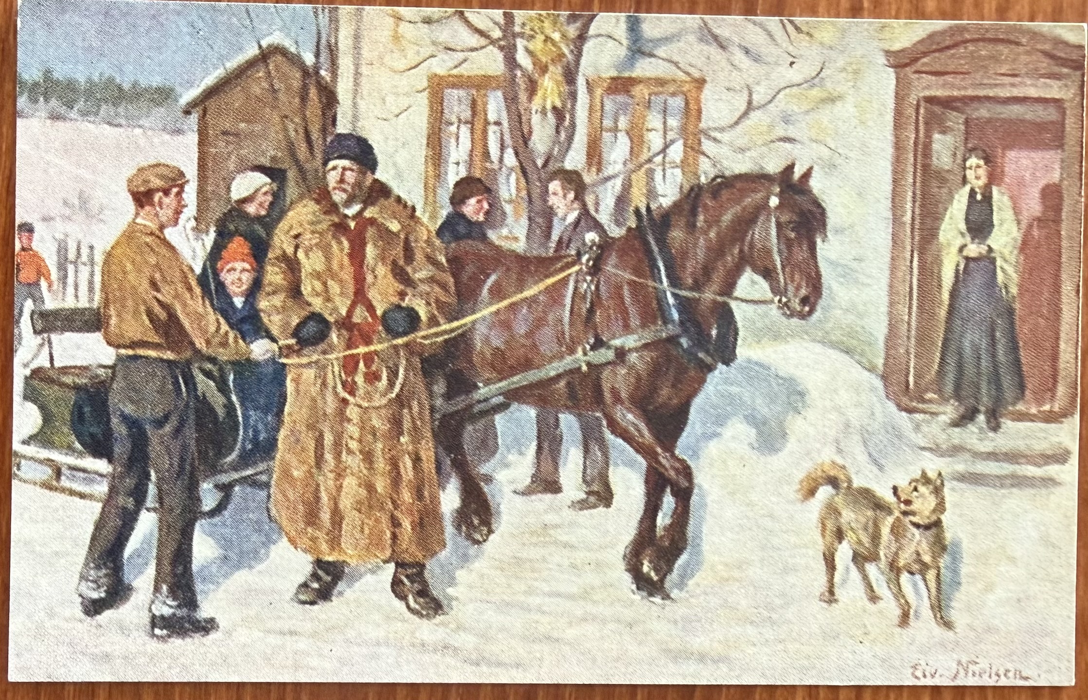 Eivind Nielsen, signert, Mittet&co 2591,