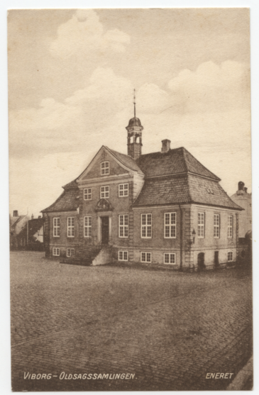 Viborg - Oldsagssamlingen.  Brevkort.